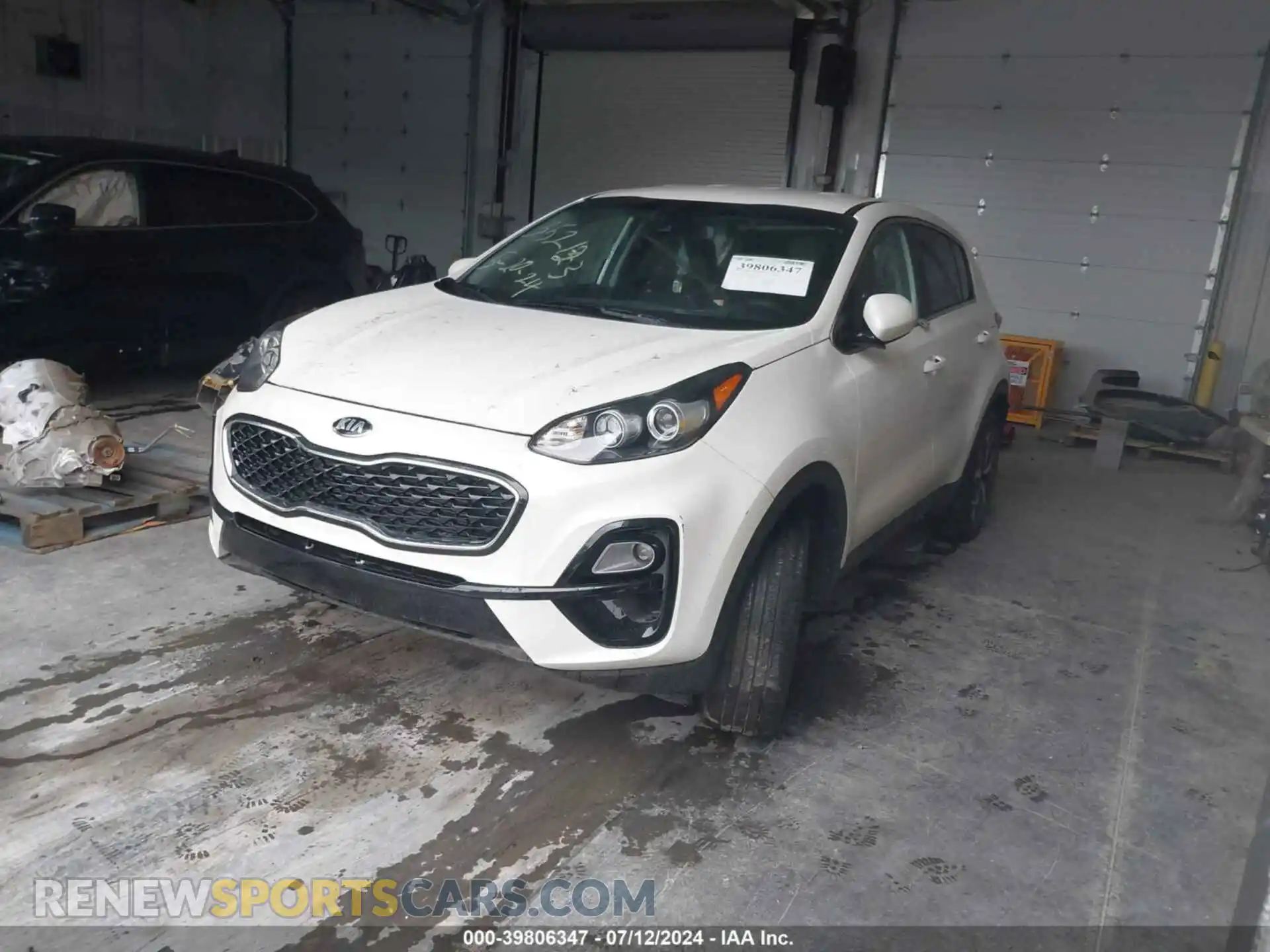 2 Фотография поврежденного автомобиля KNDPMCAC5M7942233 KIA SPORTAGE 2021