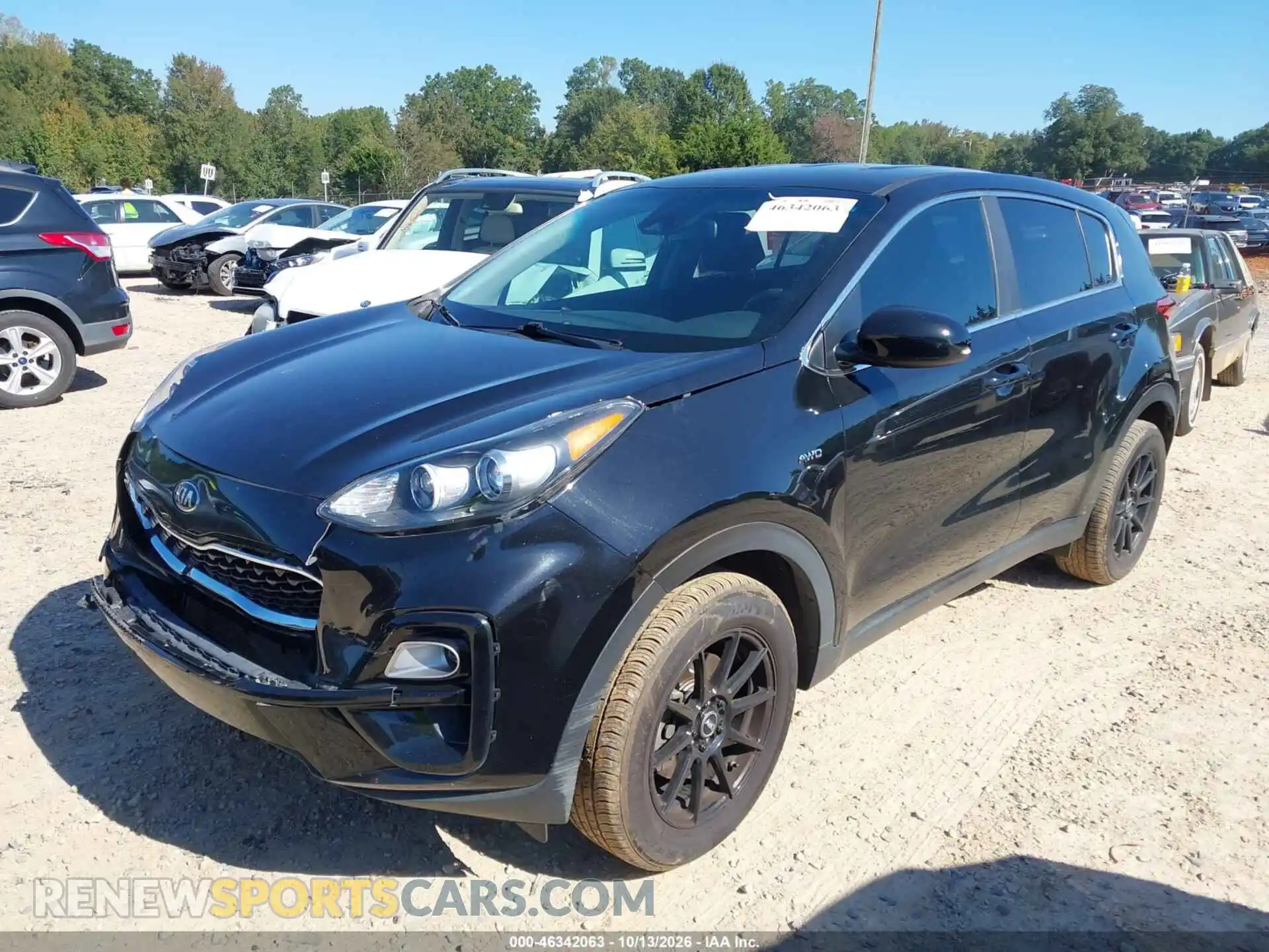 2 Photograph of a damaged car KNDPMCAC5M7943138 KIA SPORTAGE 2021