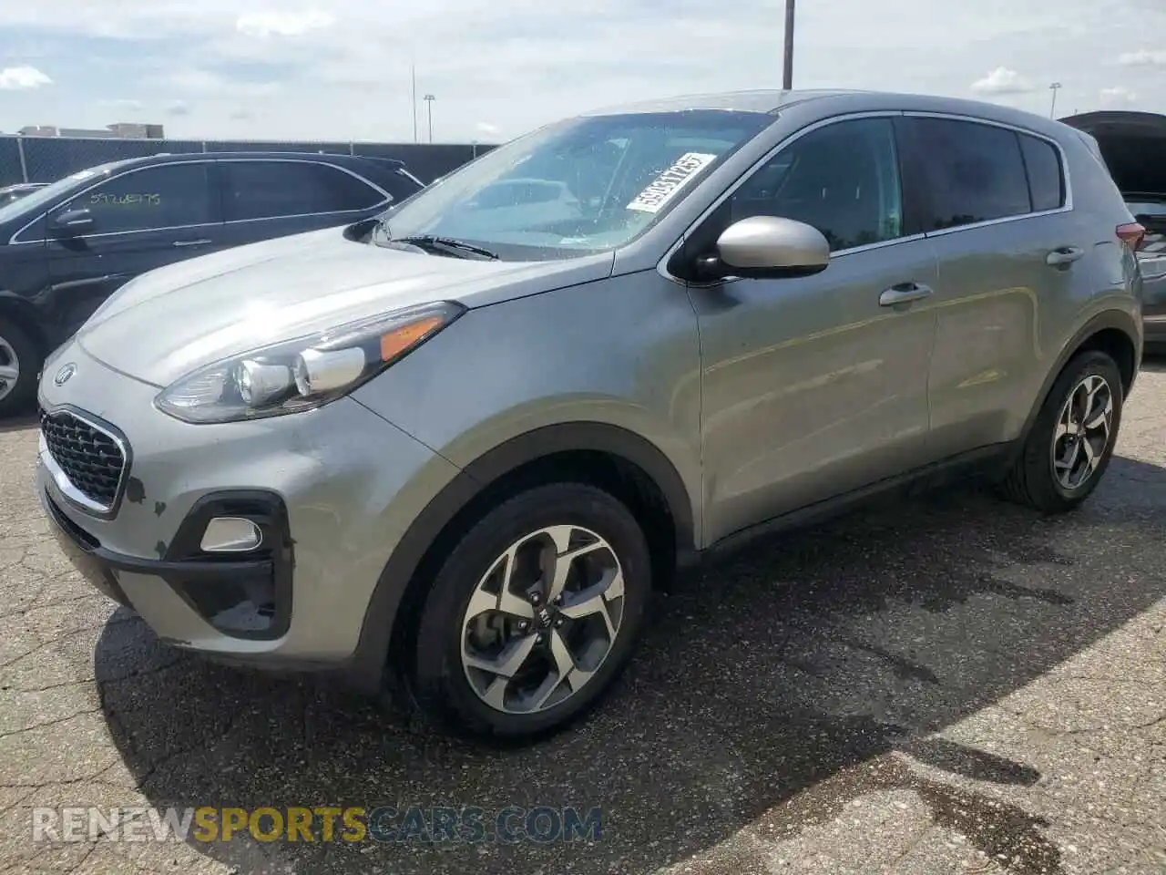 1 Photograph of a damaged car KNDPMCAC5M7945682 KIA SPORTAGE 2021
