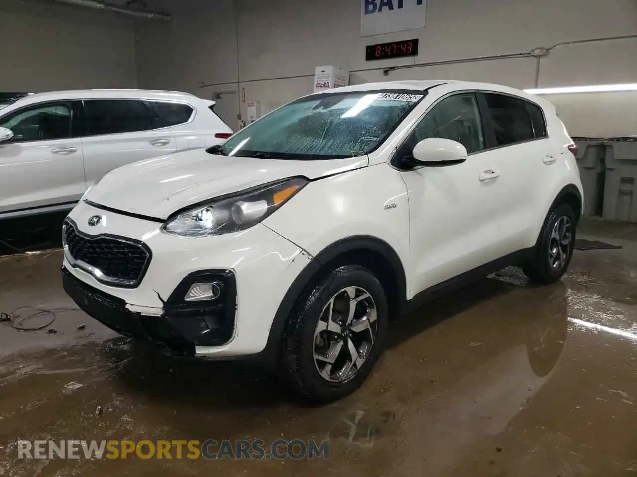 1 Photograph of a damaged car KNDPMCAC6M7864304 KIA SPORTAGE 2021