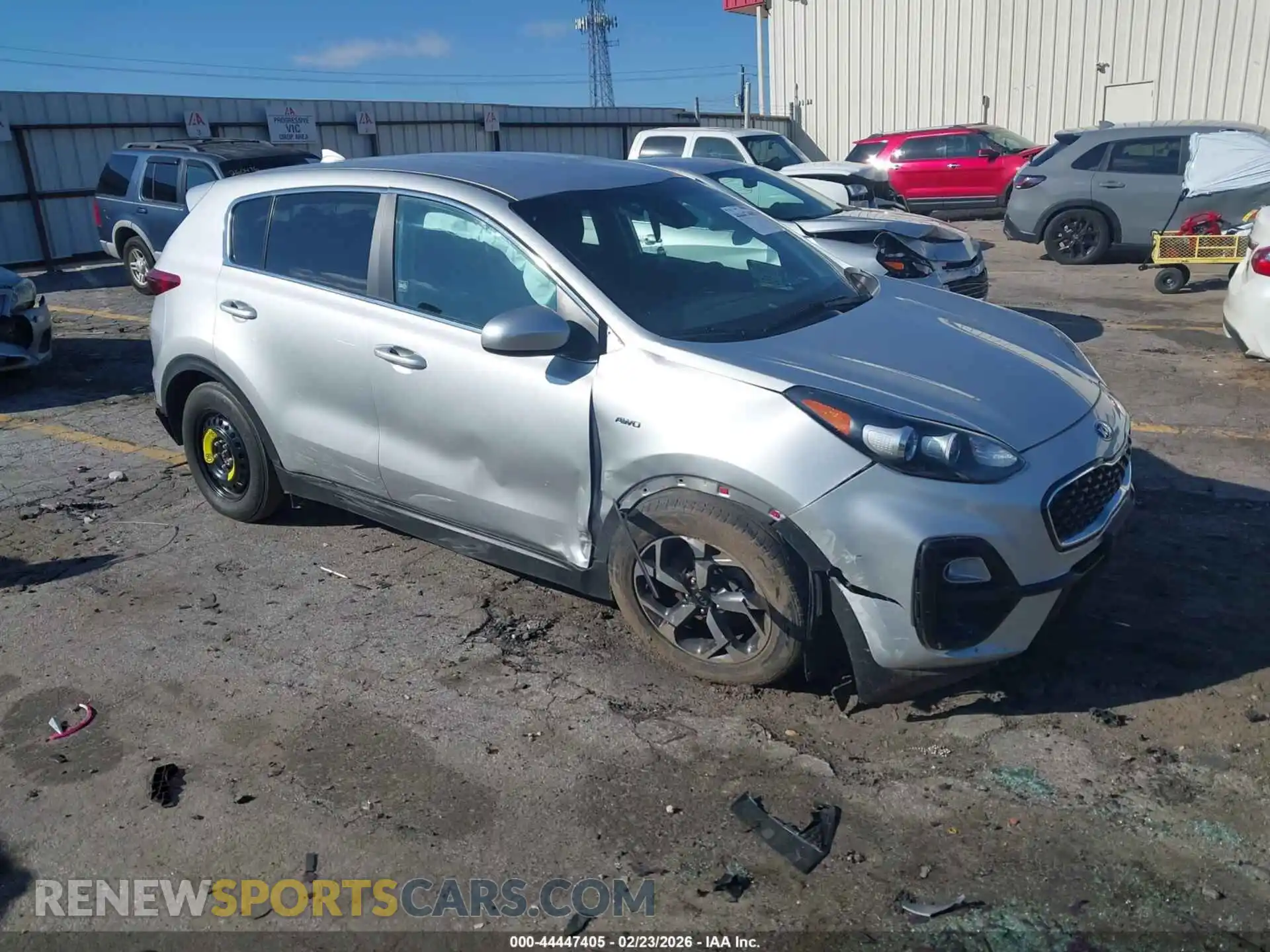 1 Фотография поврежденного автомобиля KNDPMCAC6M7881247 KIA SPORTAGE 2021