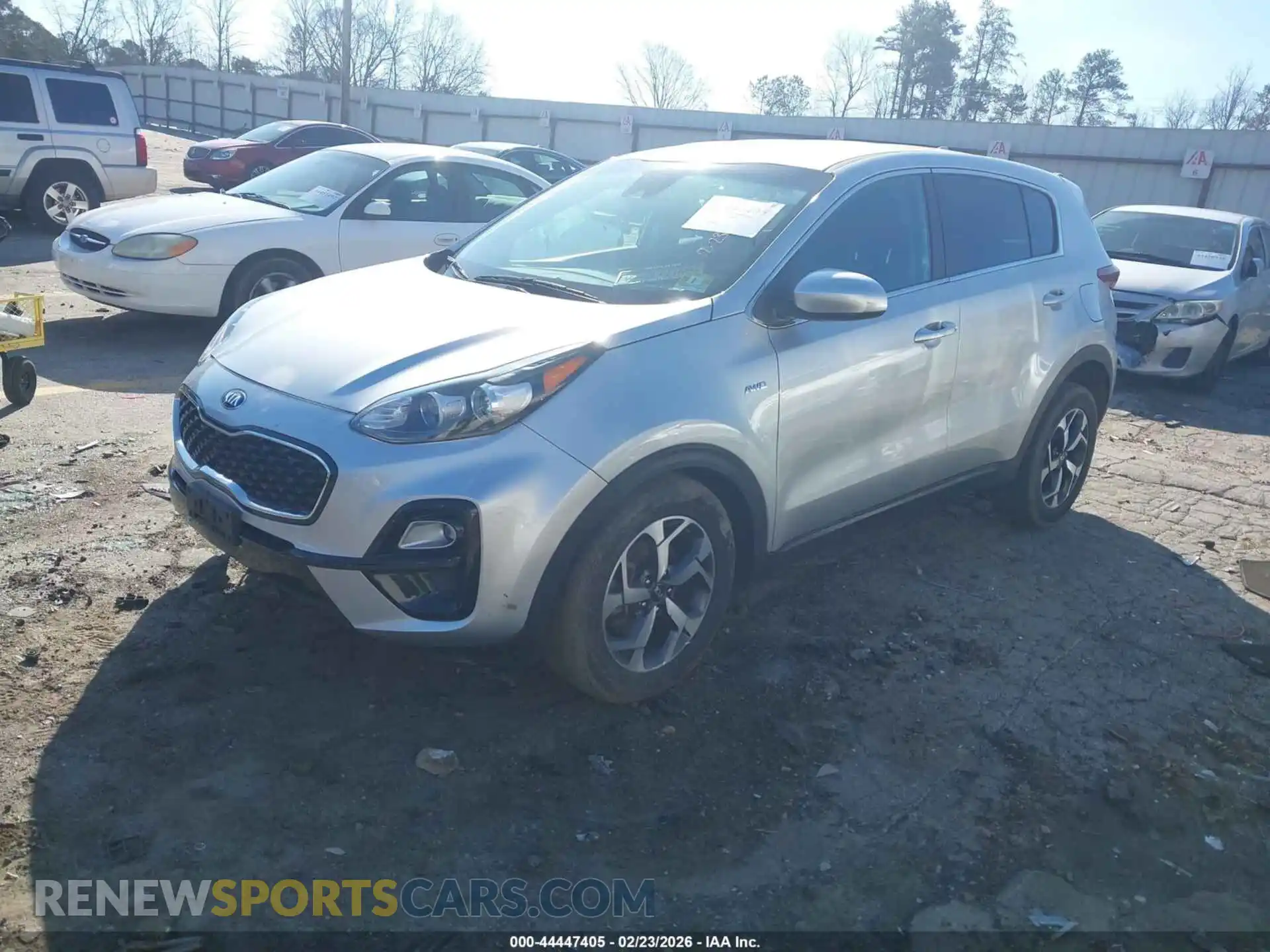 2 Фотография поврежденного автомобиля KNDPMCAC6M7881247 KIA SPORTAGE 2021