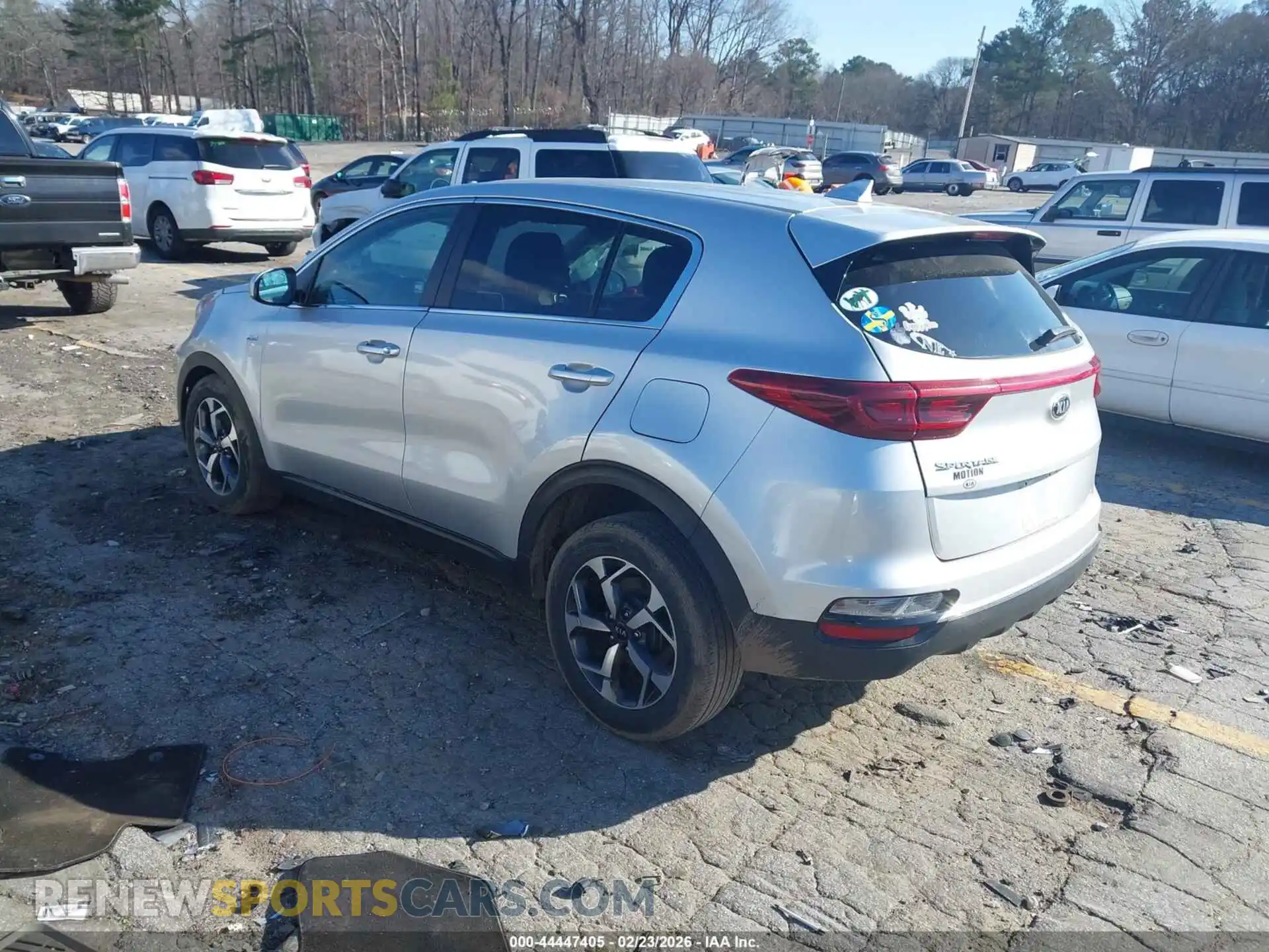 3 Фотография поврежденного автомобиля KNDPMCAC6M7881247 KIA SPORTAGE 2021