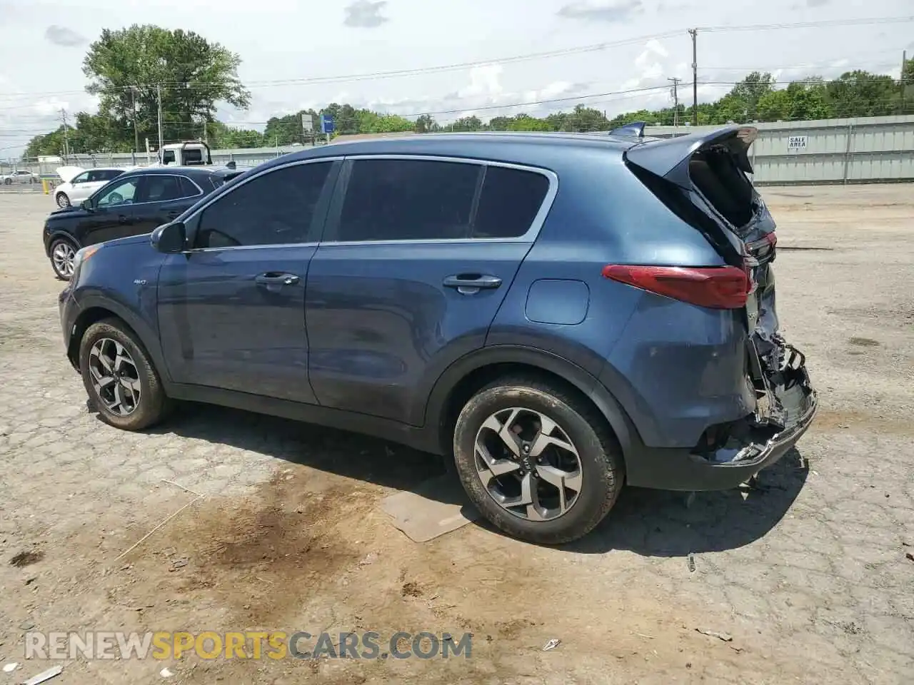 2 Photograph of a damaged car KNDPMCAC6M7893141 KIA SPORTAGE 2021