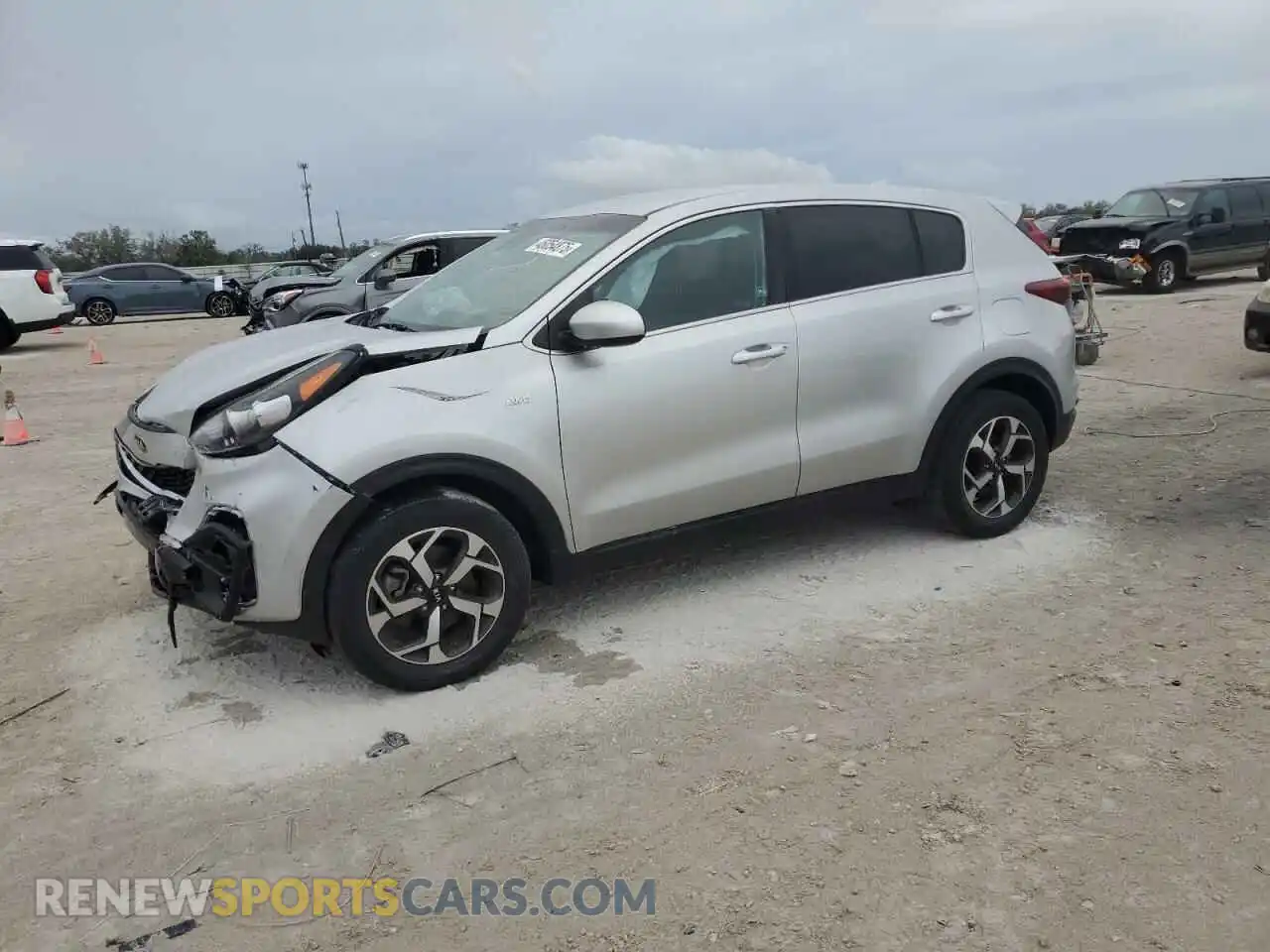 1 Photograph of a damaged car KNDPMCAC6M7926106 KIA SPORTAGE 2021