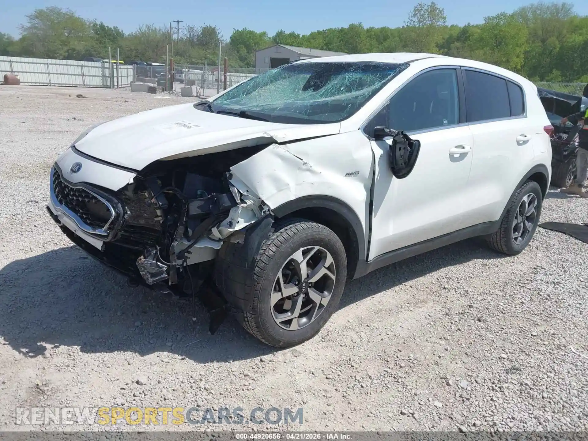 2 Photograph of a damaged car KNDPMCAC7M7864358 KIA SPORTAGE 2021
