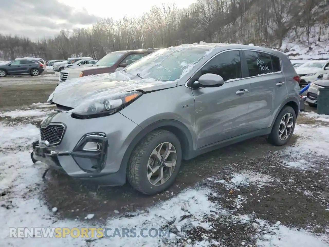 1 Photograph of a damaged car KNDPMCAC7M7886764 KIA SPORTAGE 2021