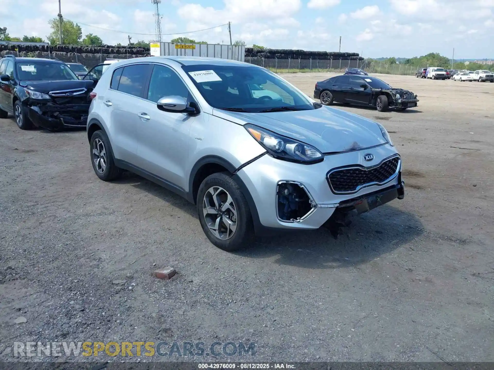 1 Photograph of a damaged car KNDPMCAC7M7895495 KIA SPORTAGE 2021