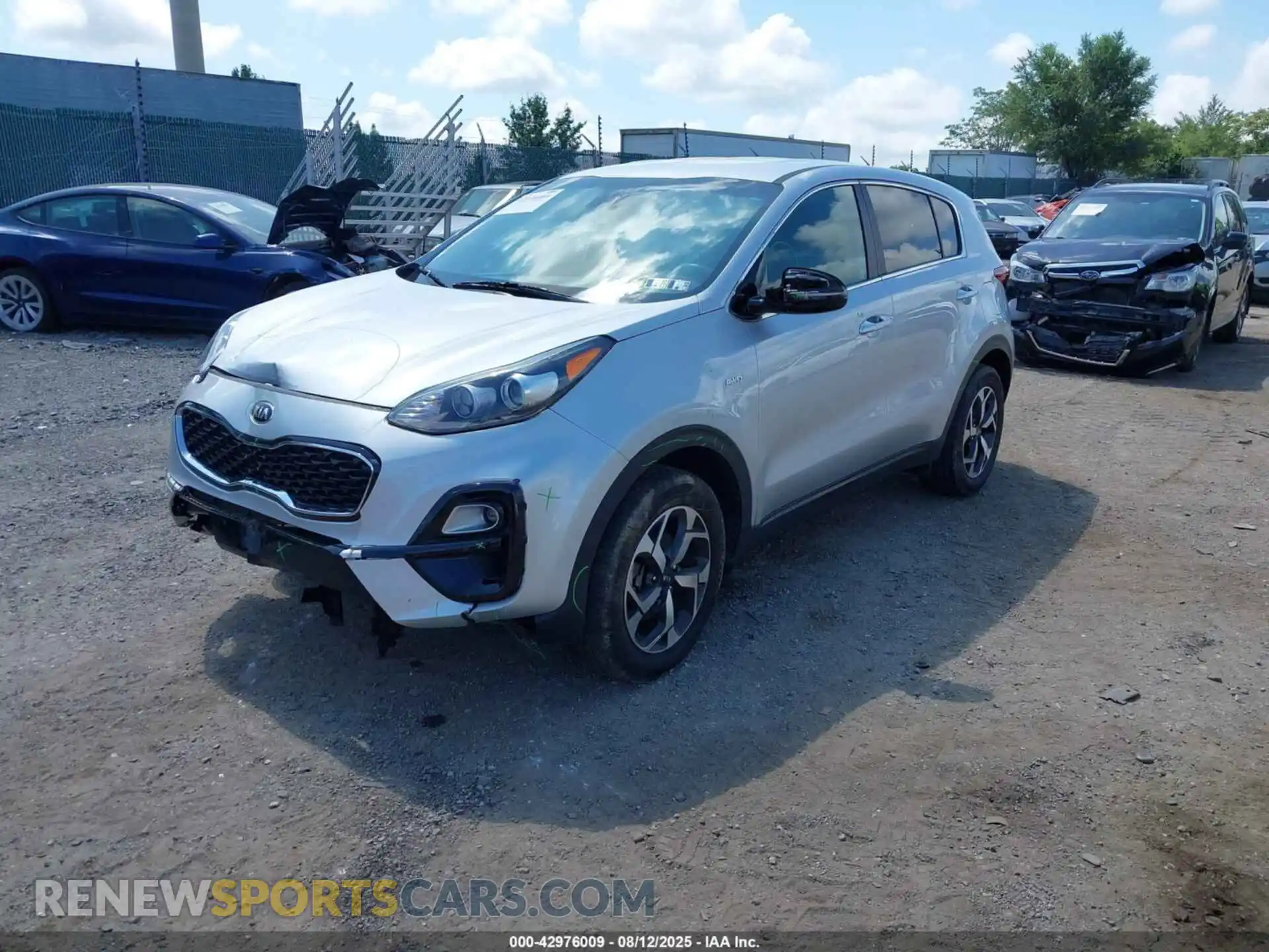 2 Photograph of a damaged car KNDPMCAC7M7895495 KIA SPORTAGE 2021