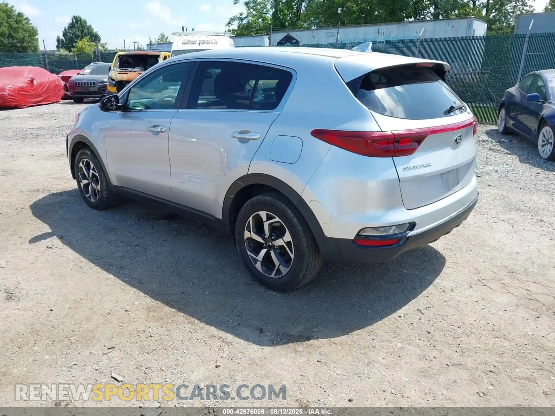 3 Photograph of a damaged car KNDPMCAC7M7895495 KIA SPORTAGE 2021