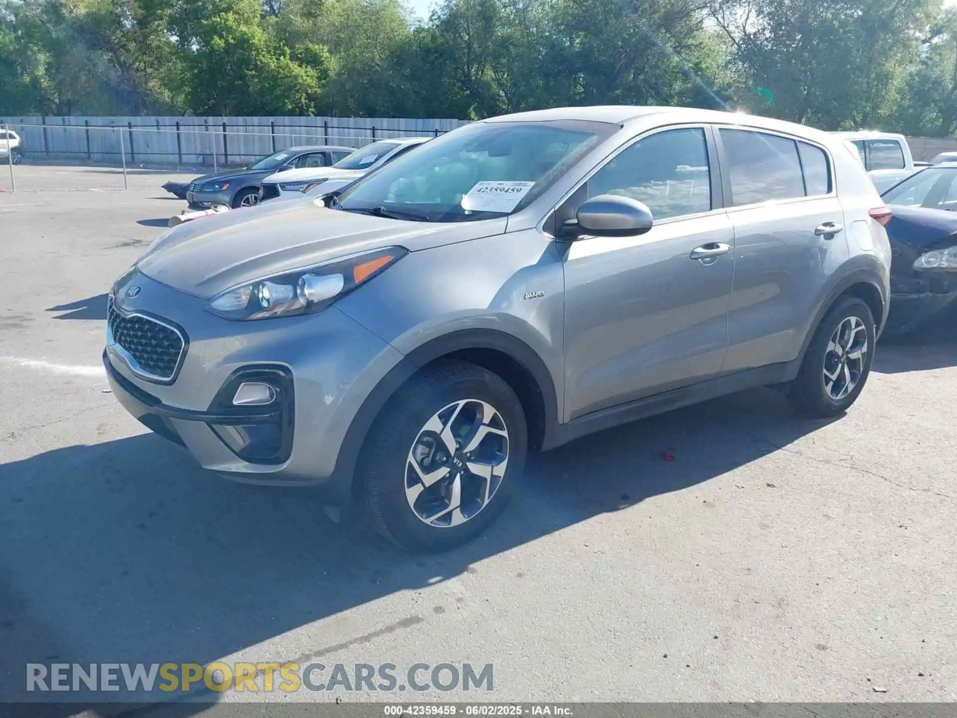 2 Photograph of a damaged car KNDPMCAC7M7896002 KIA SPORTAGE 2021