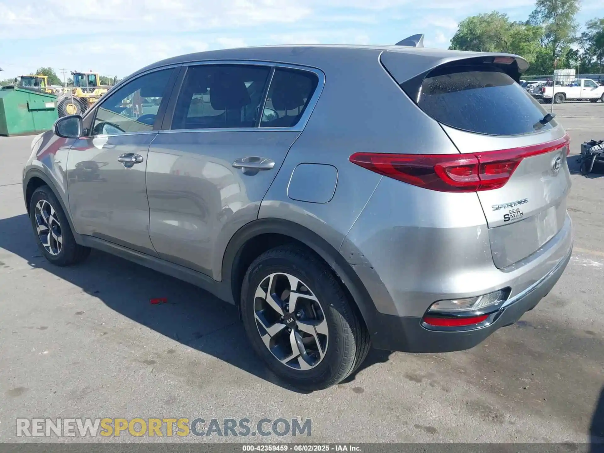 3 Photograph of a damaged car KNDPMCAC7M7896002 KIA SPORTAGE 2021