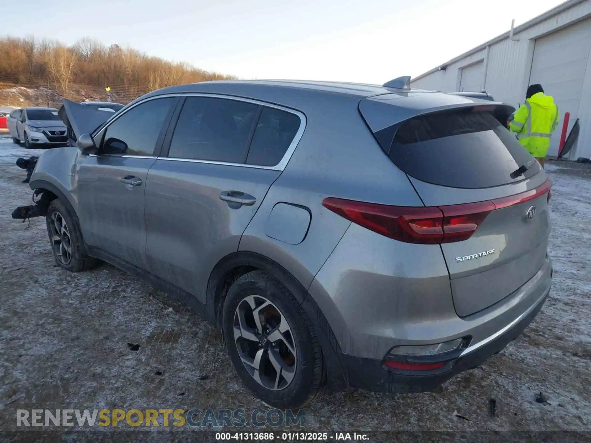 3 Photograph of a damaged car KNDPMCAC7M7942234 KIA SPORTAGE 2021