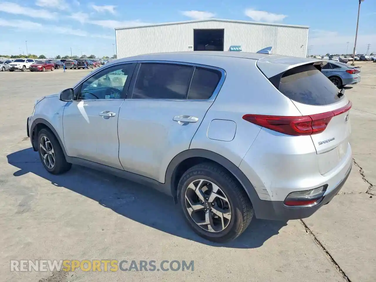 2 Photograph of a damaged car KNDPMCAC8M7861355 KIA SPORTAGE 2021