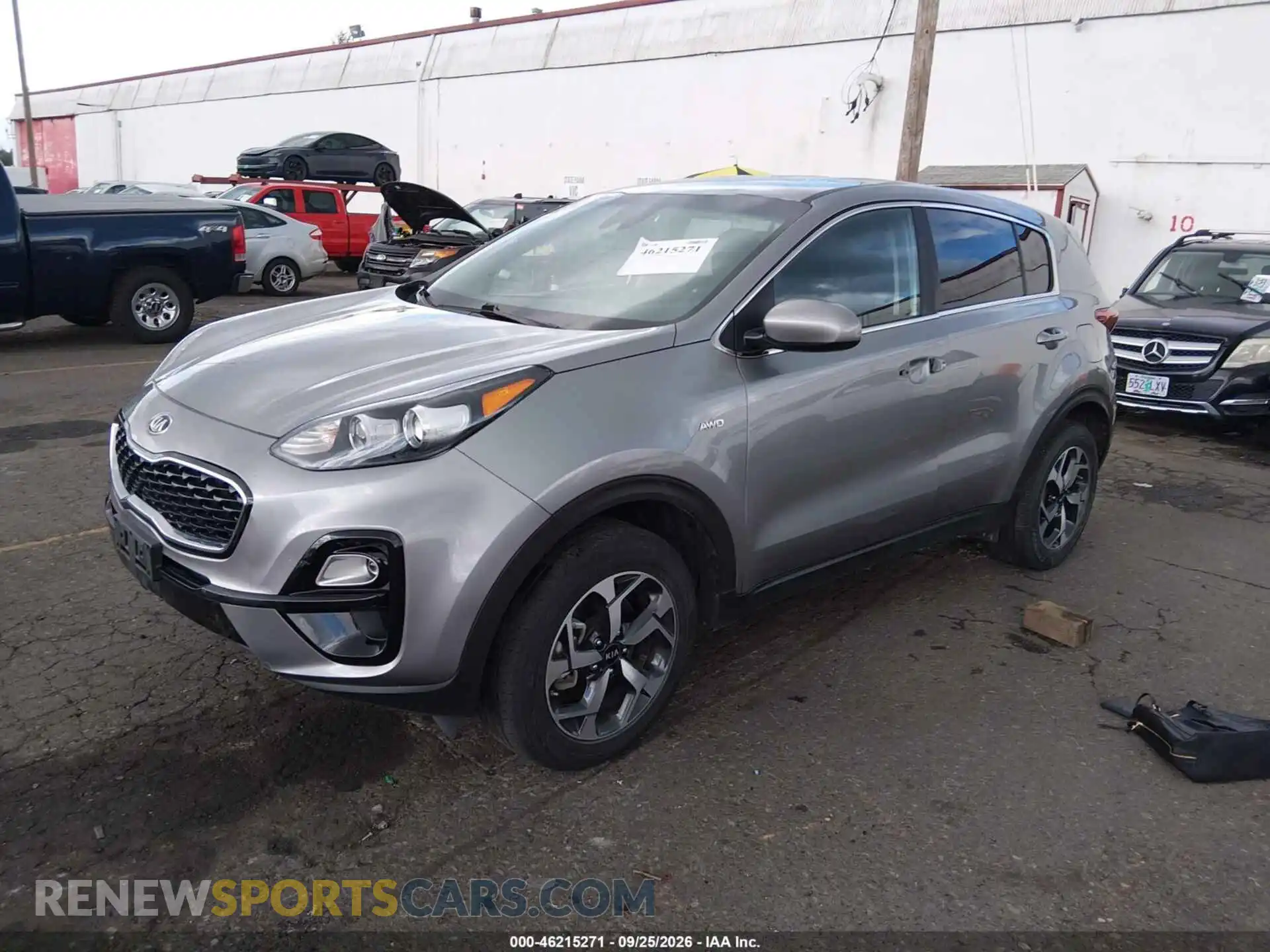 2 Photograph of a damaged car KNDPMCAC8M7862280 KIA SPORTAGE 2021