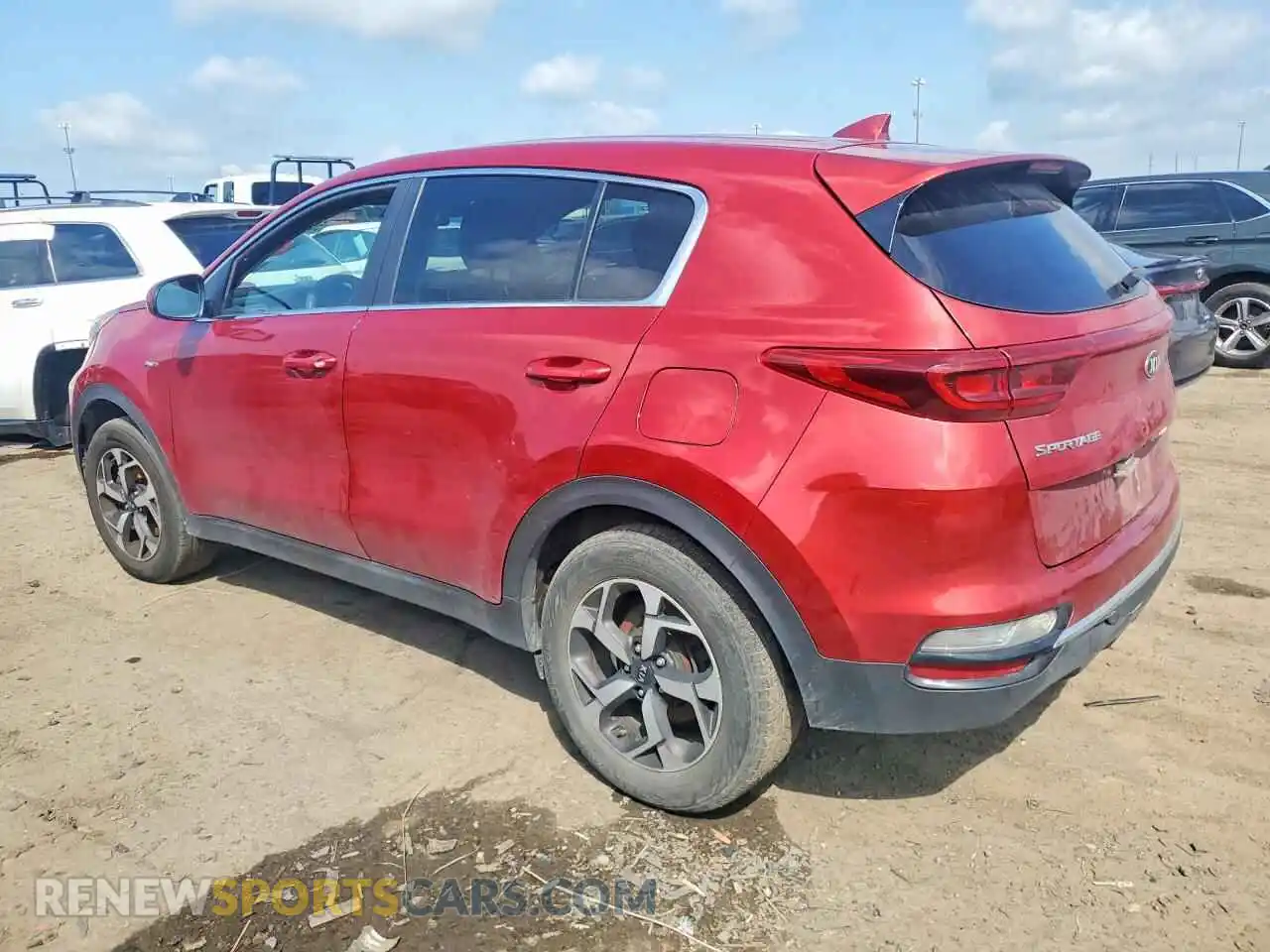 2 Photograph of a damaged car KNDPMCAC8M7872839 KIA SPORTAGE 2021