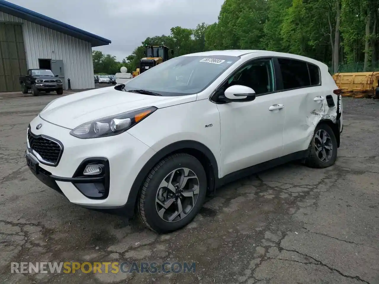 1 Photograph of a damaged car KNDPMCAC8M7905080 KIA SPORTAGE 2021