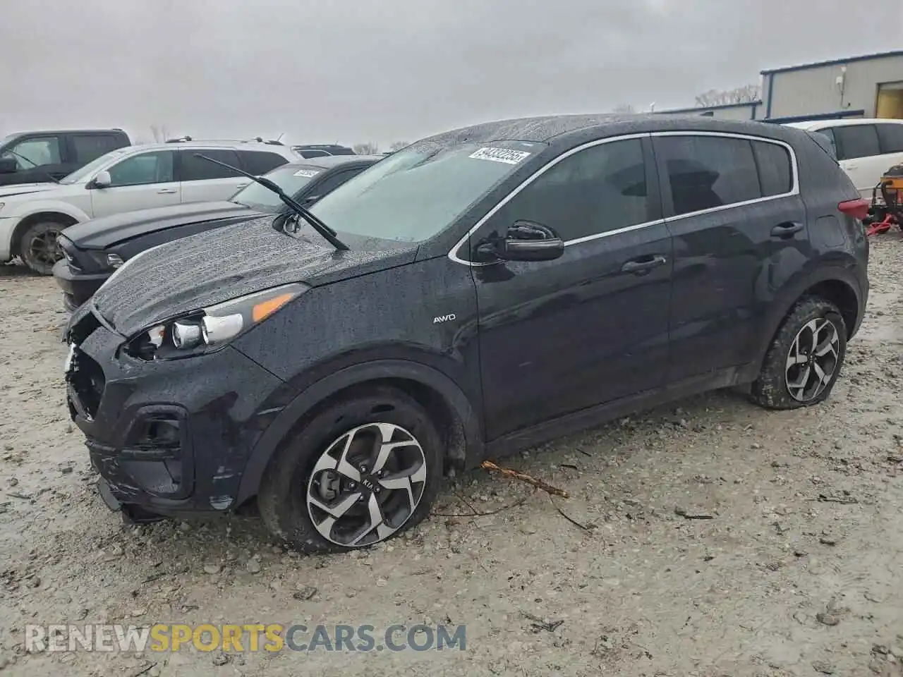 1 Photograph of a damaged car KNDPMCAC8M7915107 KIA SPORTAGE 2021