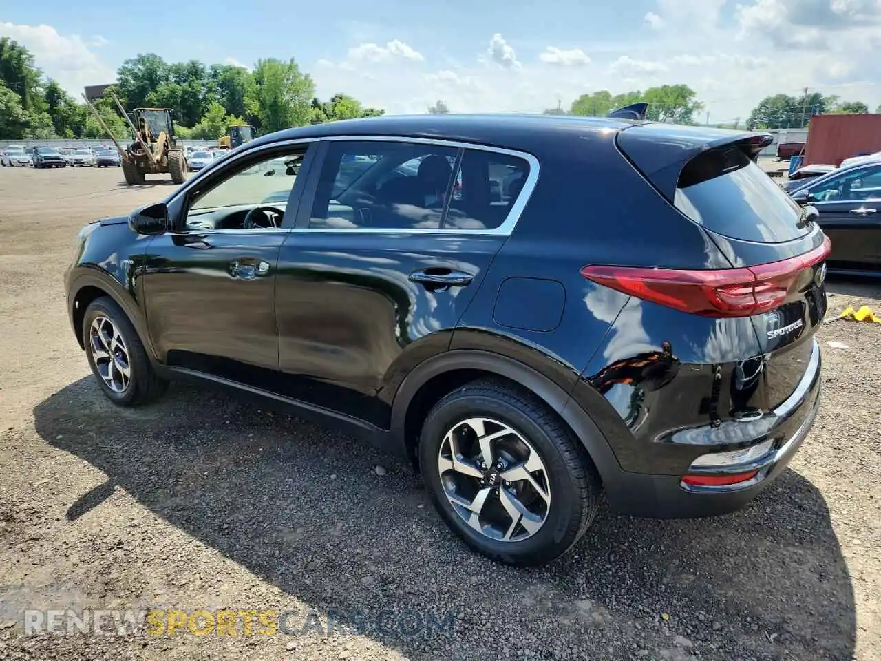 2 Photograph of a damaged car KNDPMCAC9M7863759 KIA SPORTAGE 2021