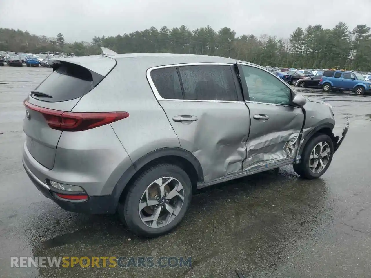 3 Photograph of a damaged car KNDPMCAC9M7896292 KIA SPORTAGE 2021