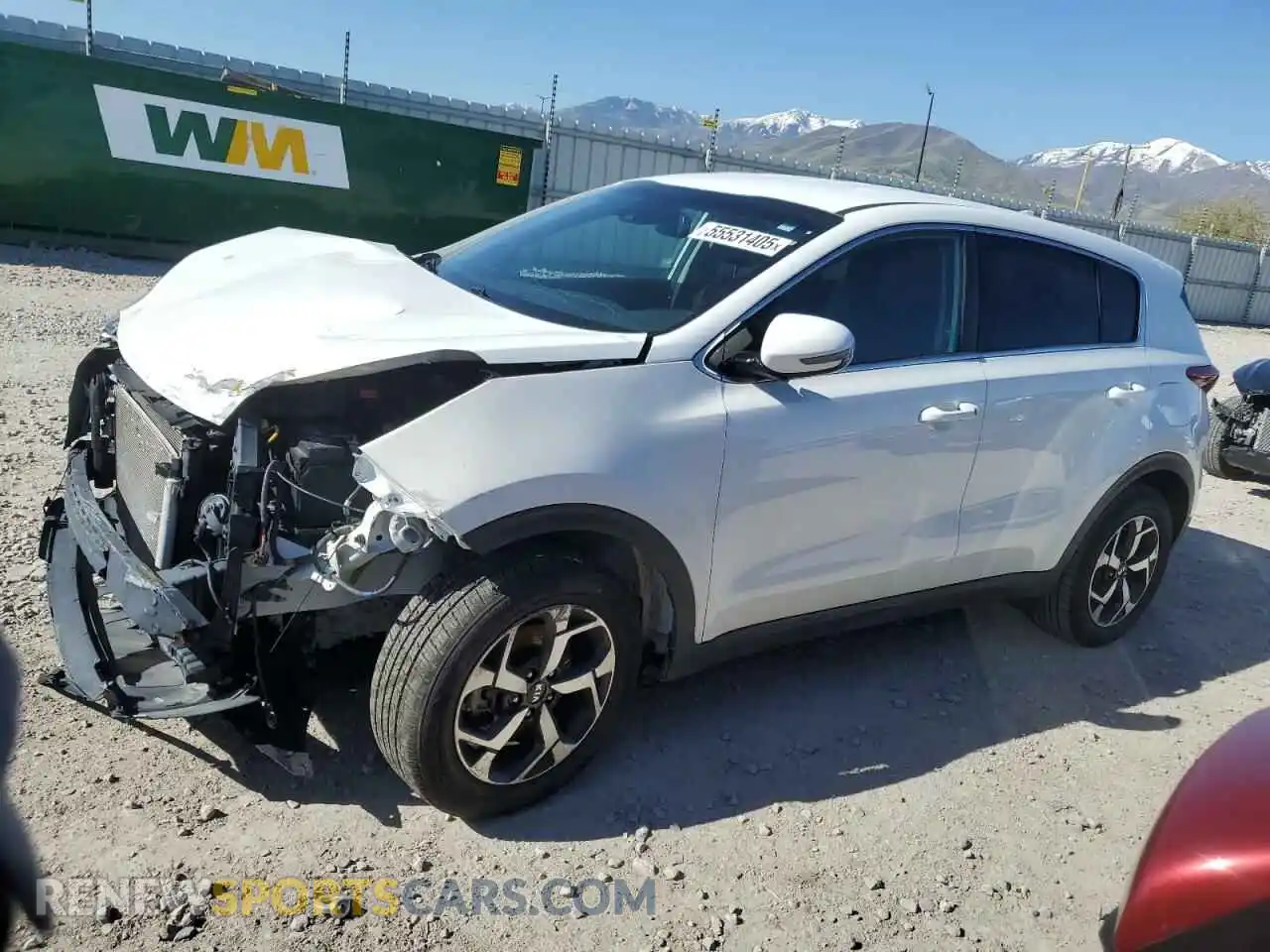 1 Photograph of a damaged car KNDPMCAC9M7907730 KIA SPORTAGE 2021