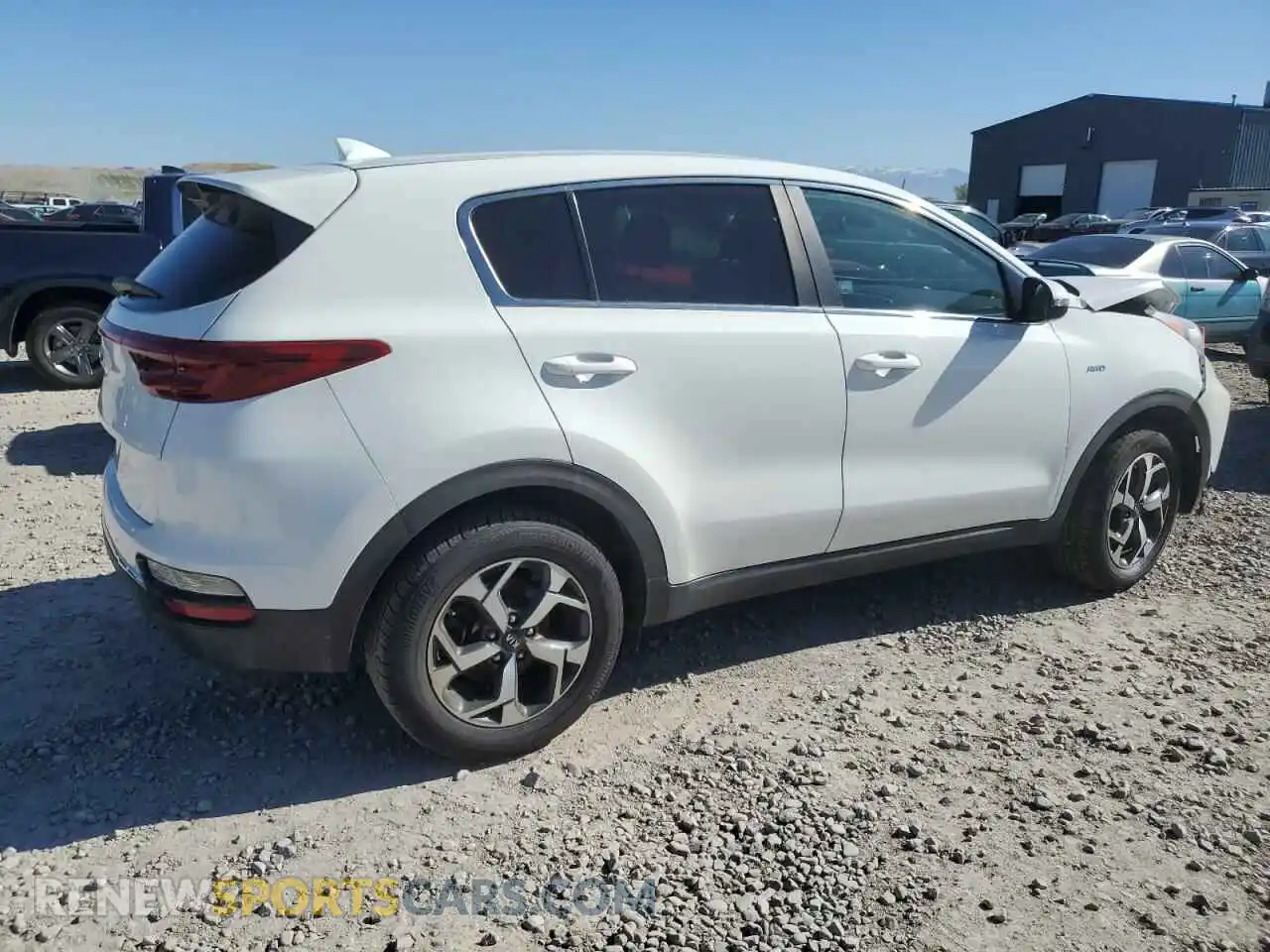 3 Photograph of a damaged car KNDPMCAC9M7907730 KIA SPORTAGE 2021