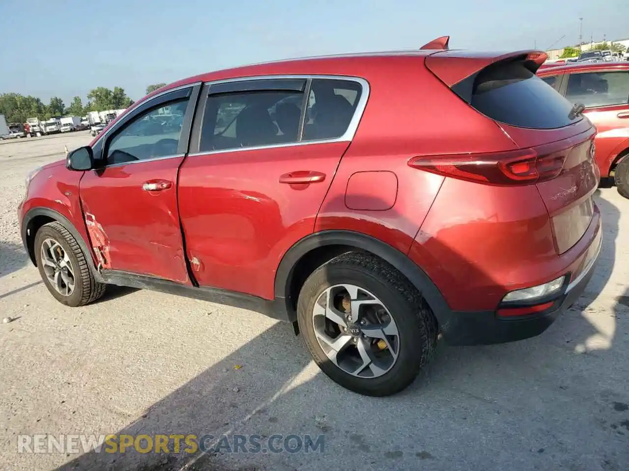2 Фотография поврежденного автомобиля KNDPMCAC9M7913804 KIA SPORTAGE 2021