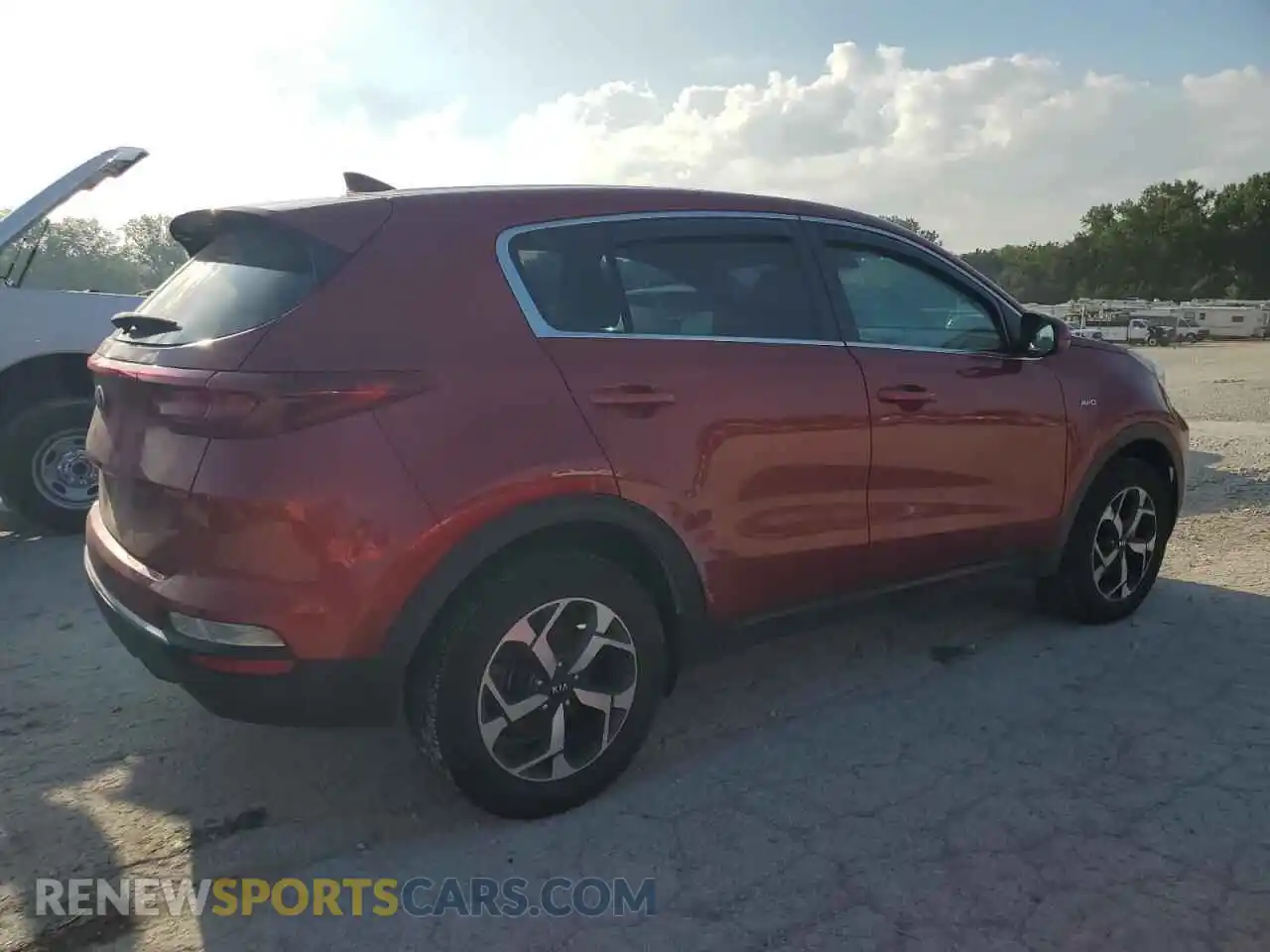 3 Фотография поврежденного автомобиля KNDPMCAC9M7913804 KIA SPORTAGE 2021