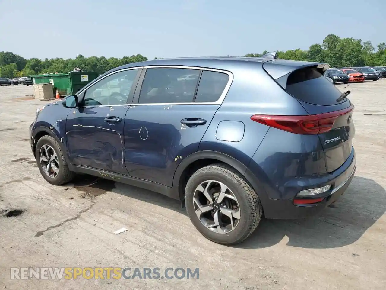 2 Photograph of a damaged car KNDPMCAC9M7913849 KIA SPORTAGE 2021