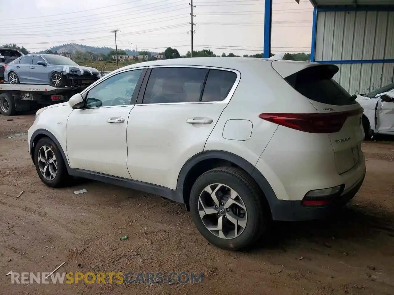 2 Фотография поврежденного автомобиля KNDPMCAC9M7928853 KIA SPORTAGE 2021