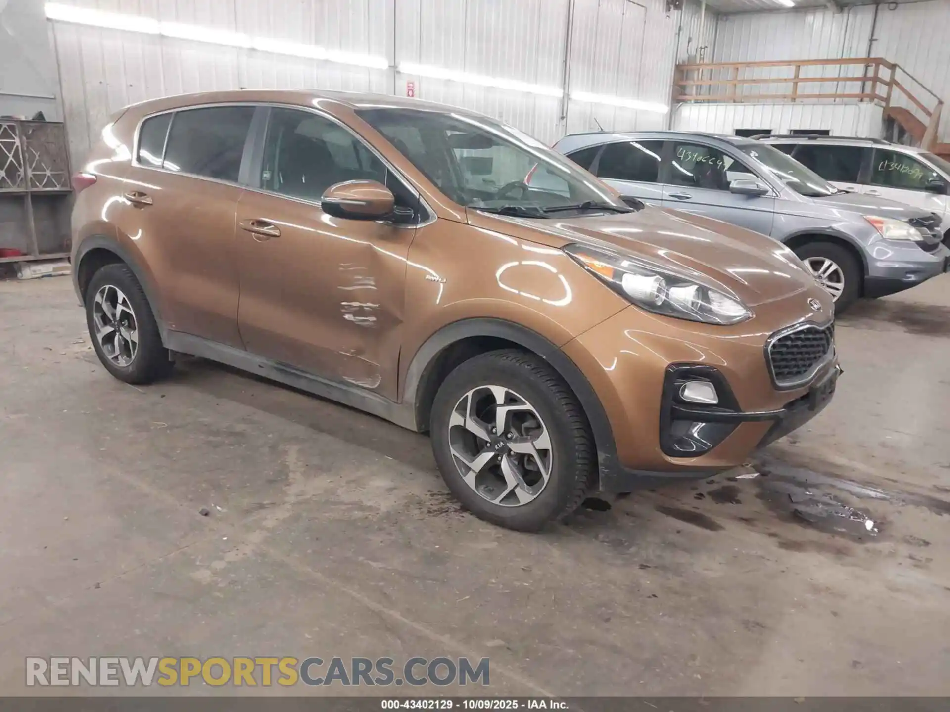 1 Photograph of a damaged car KNDPMCACXM7843469 KIA SPORTAGE 2021
