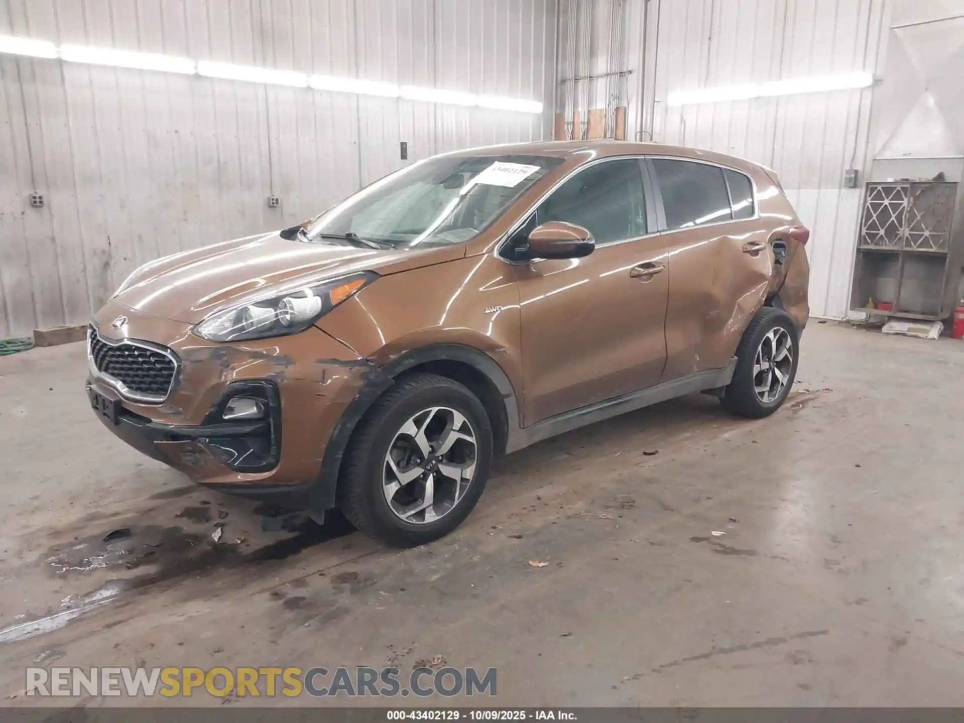 2 Photograph of a damaged car KNDPMCACXM7843469 KIA SPORTAGE 2021