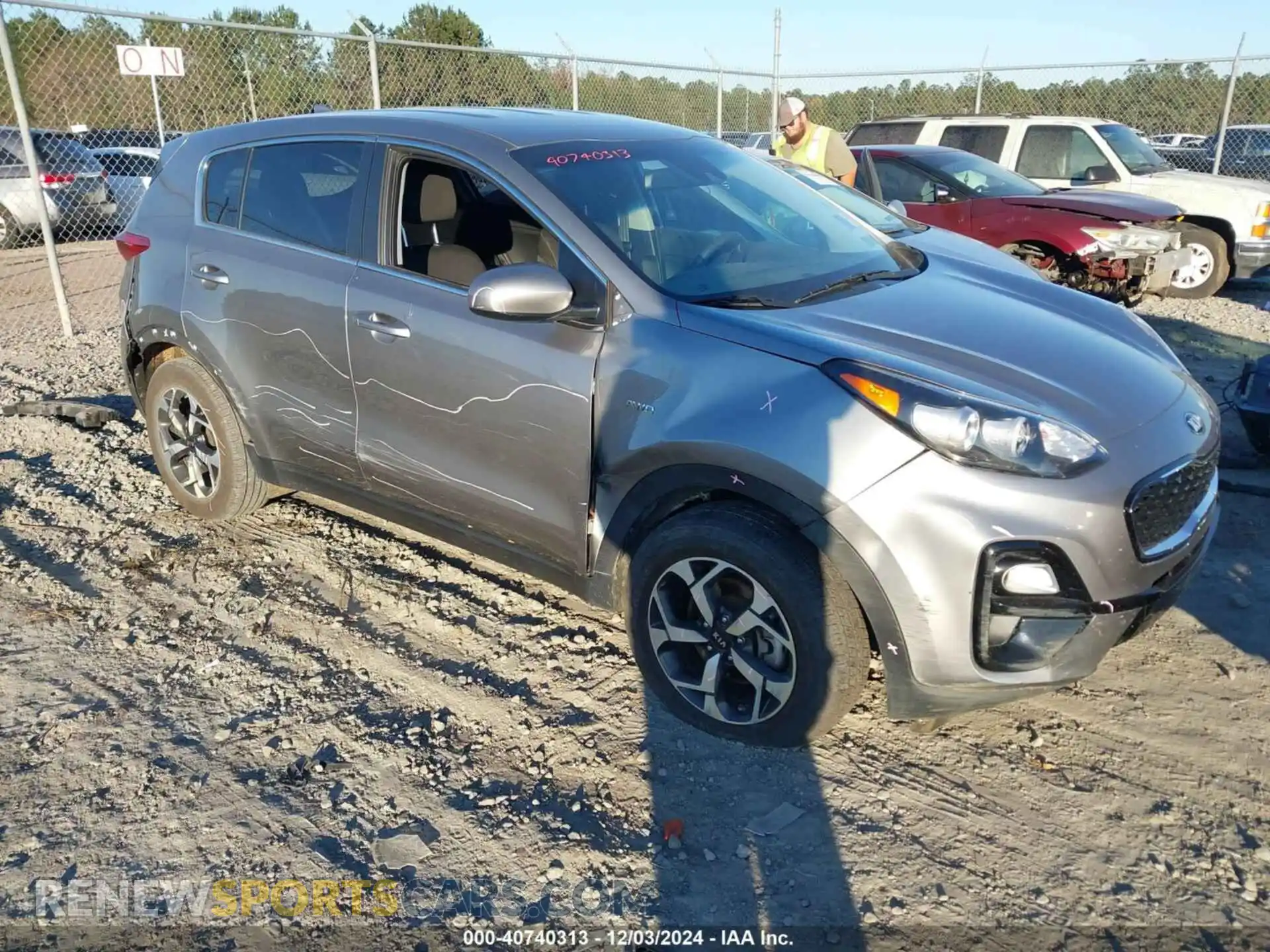 1 Photograph of a damaged car KNDPMCACXM7864757 KIA SPORTAGE 2021