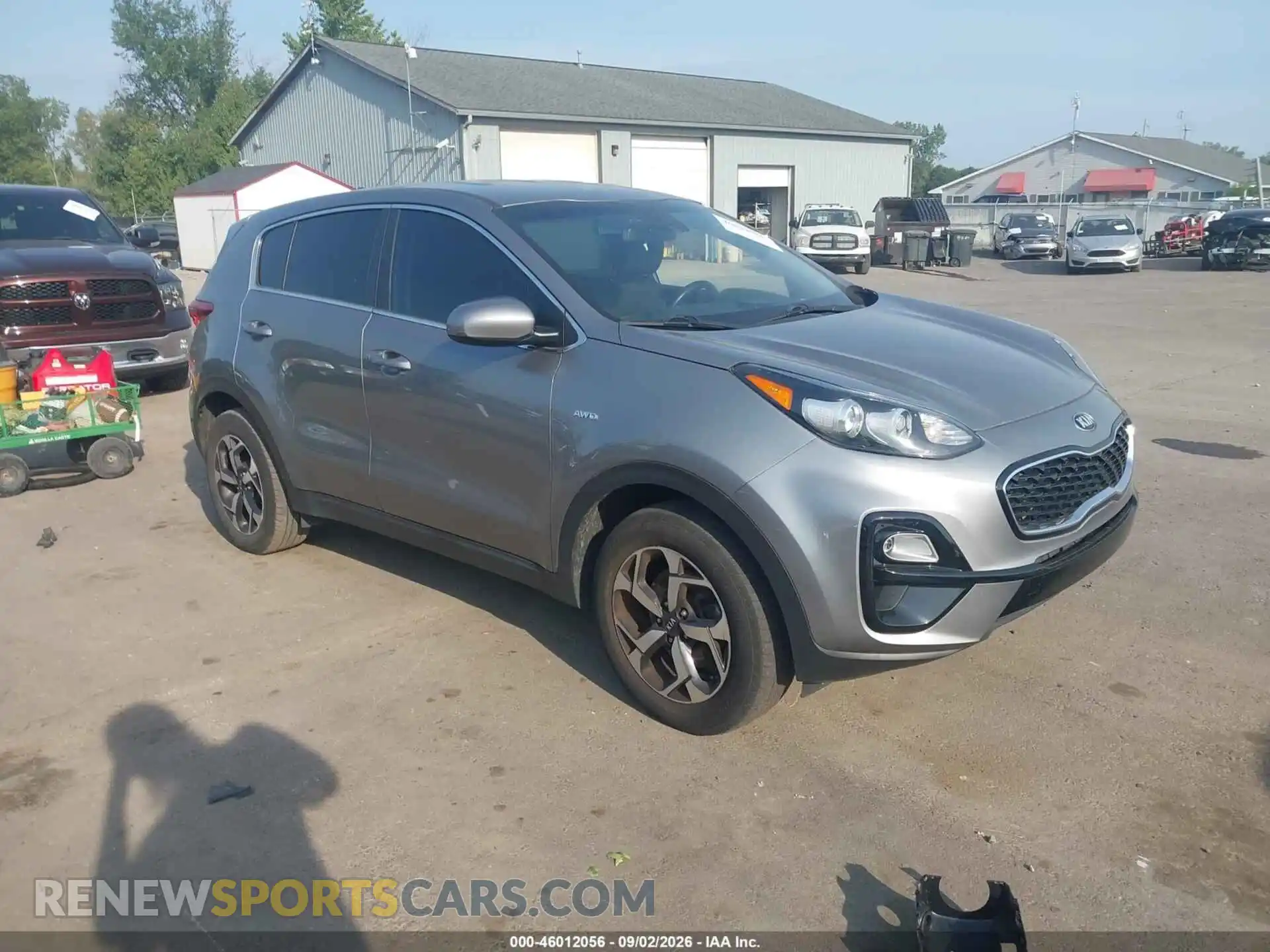 1 Photograph of a damaged car KNDPMCACXM7884779 KIA SPORTAGE 2021