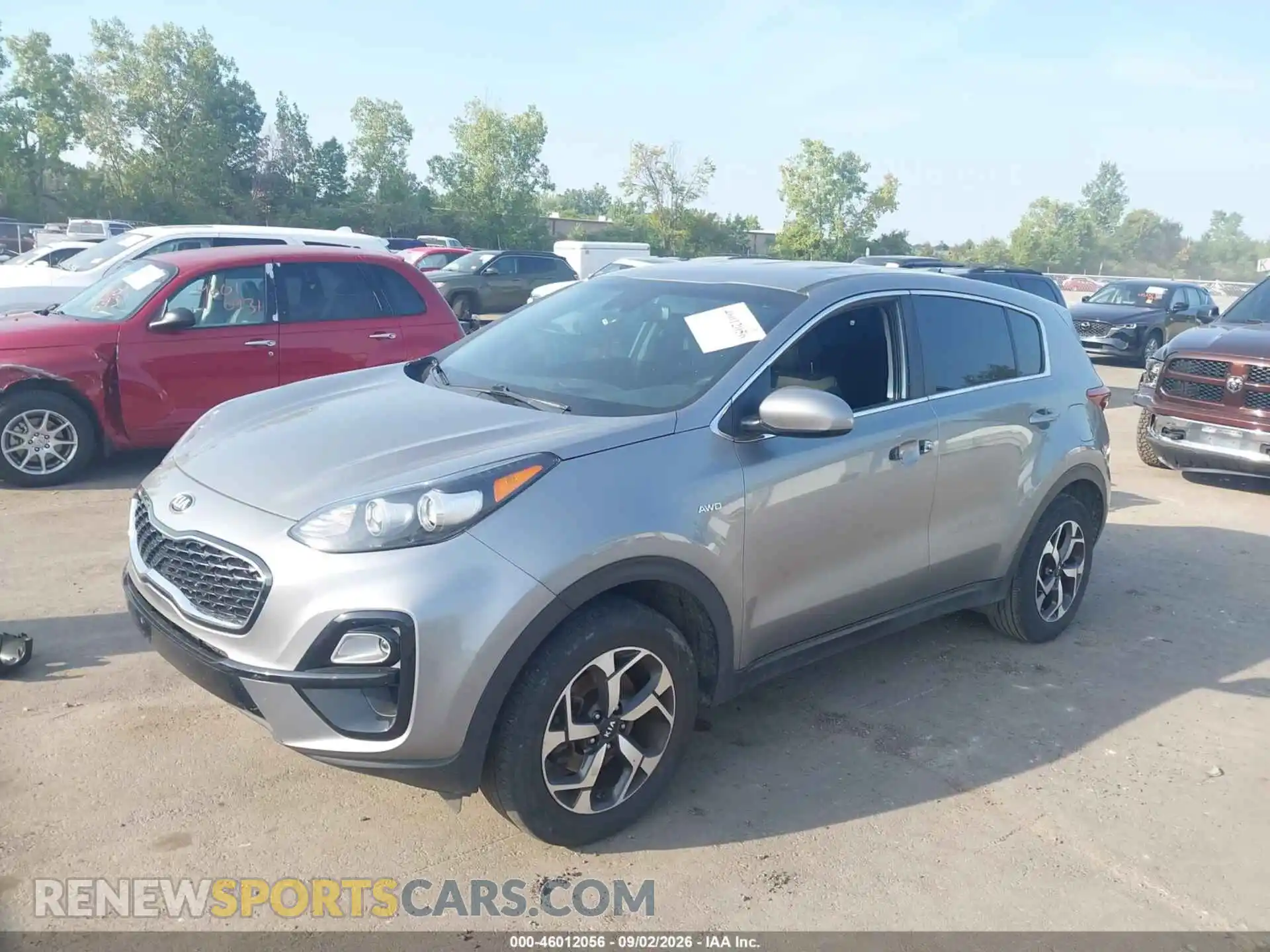 2 Photograph of a damaged car KNDPMCACXM7884779 KIA SPORTAGE 2021