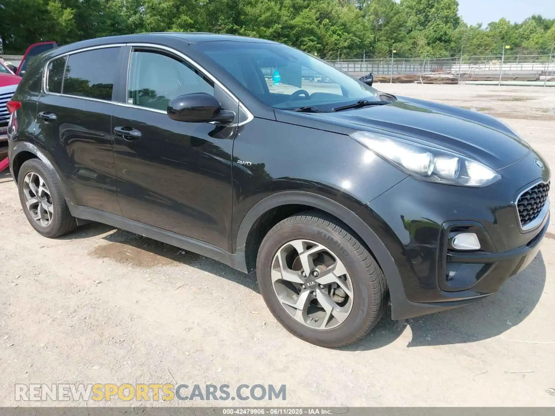 1 Photograph of a damaged car KNDPMCACXM7886547 KIA SPORTAGE 2021