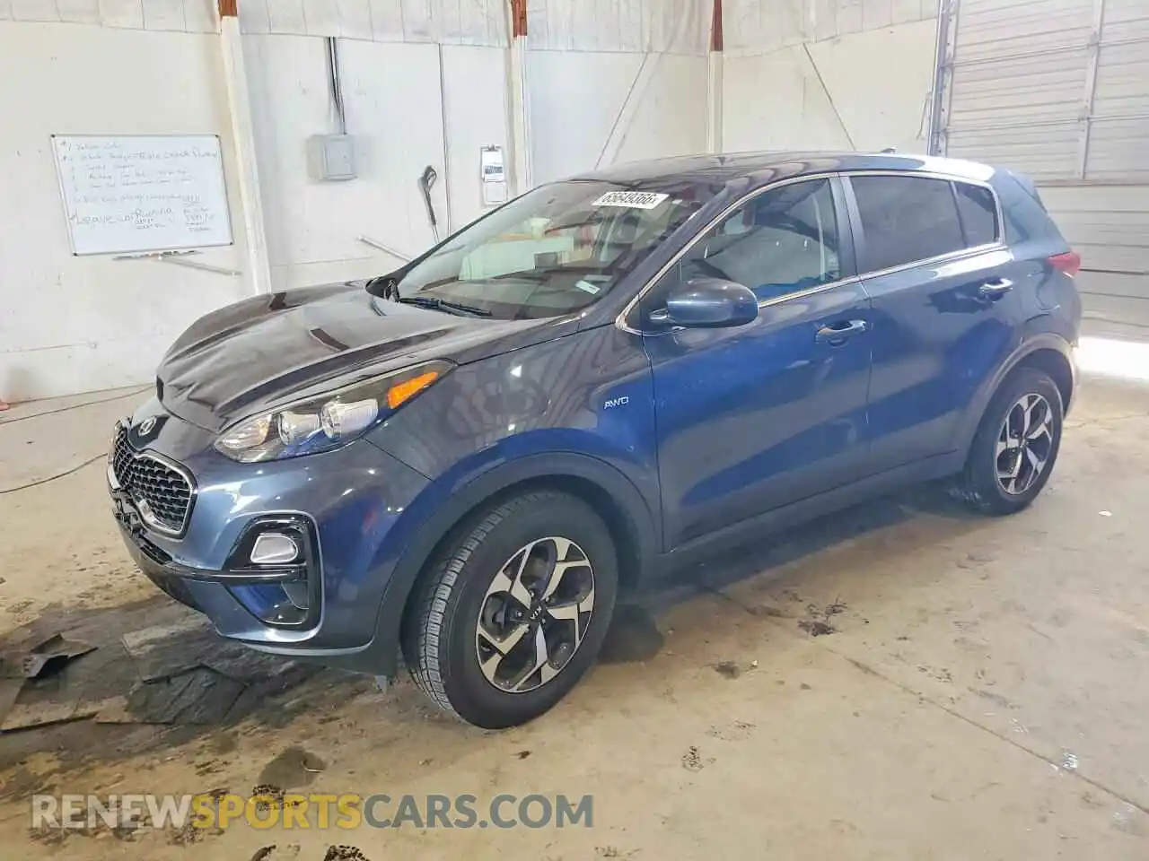 1 Фотография поврежденного автомобиля KNDPMCACXM7892171 KIA SPORTAGE 2021