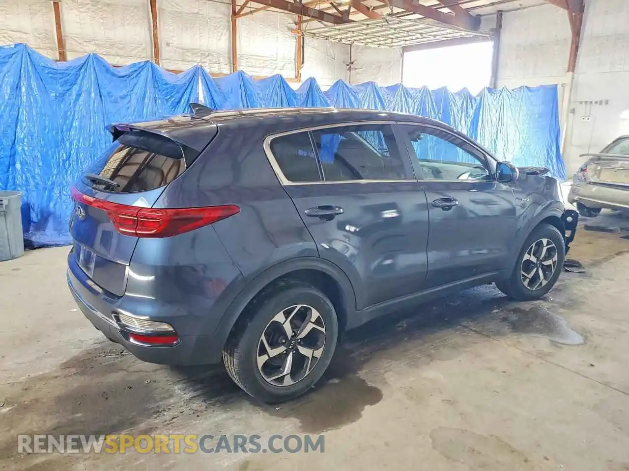 3 Фотография поврежденного автомобиля KNDPMCACXM7892171 KIA SPORTAGE 2021