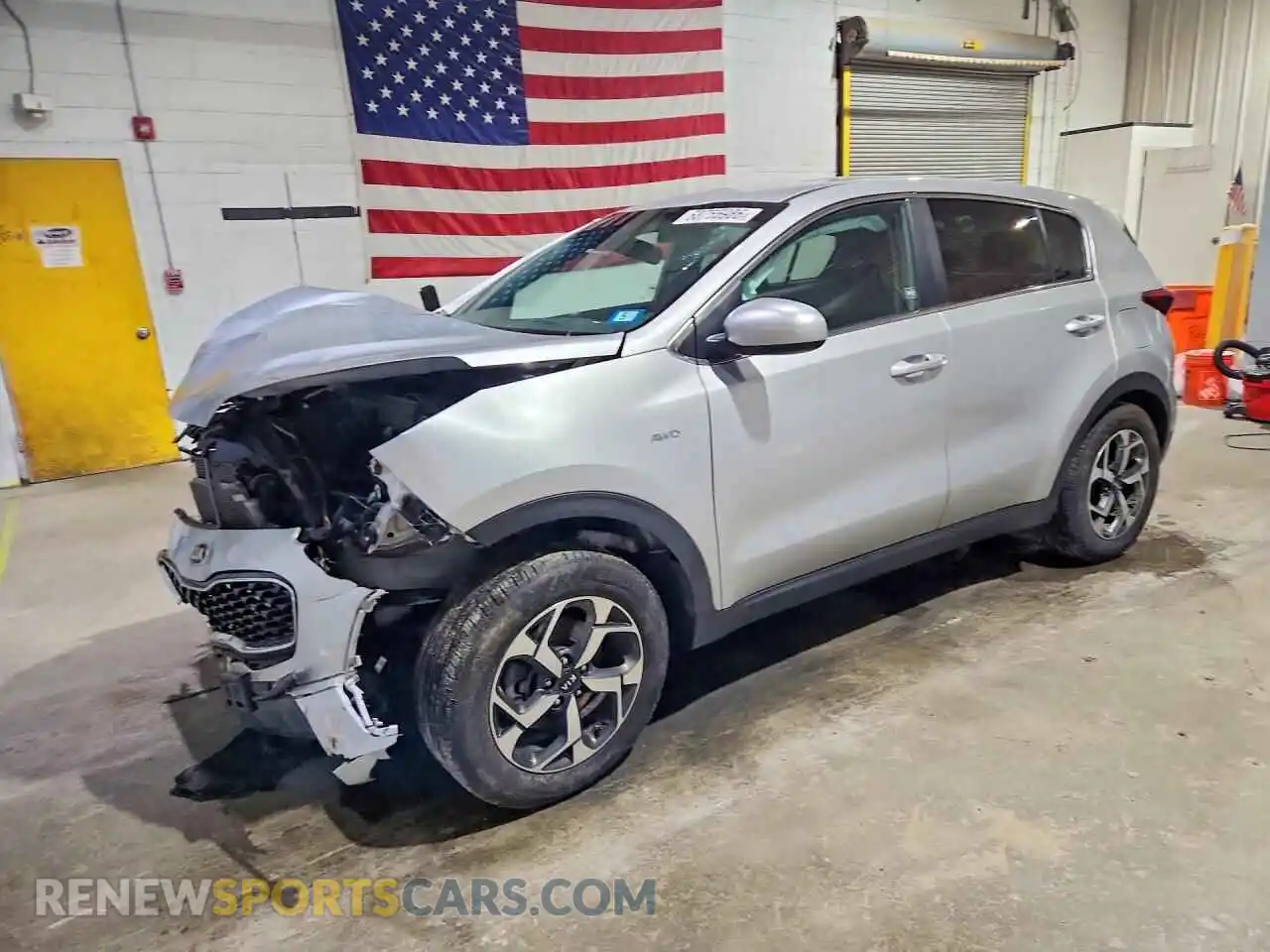1 fotografías del automóvil dañado KNDPMCACXM7900088 KIA SPORTAGE 2021