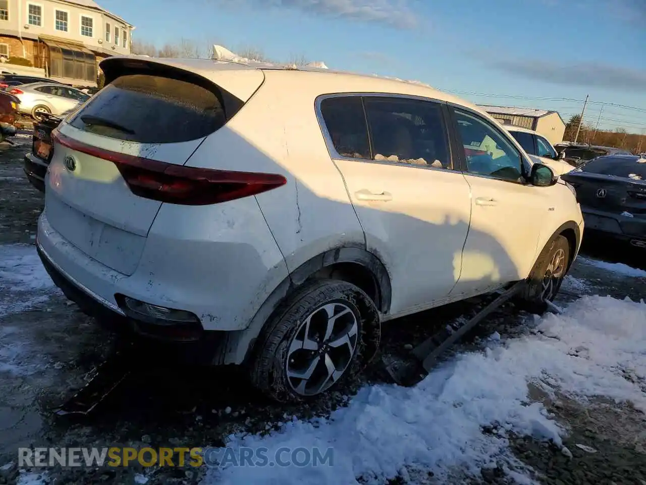 3 Photograph of a damaged car KNDPMCACXM7908658 KIA SPORTAGE 2021
