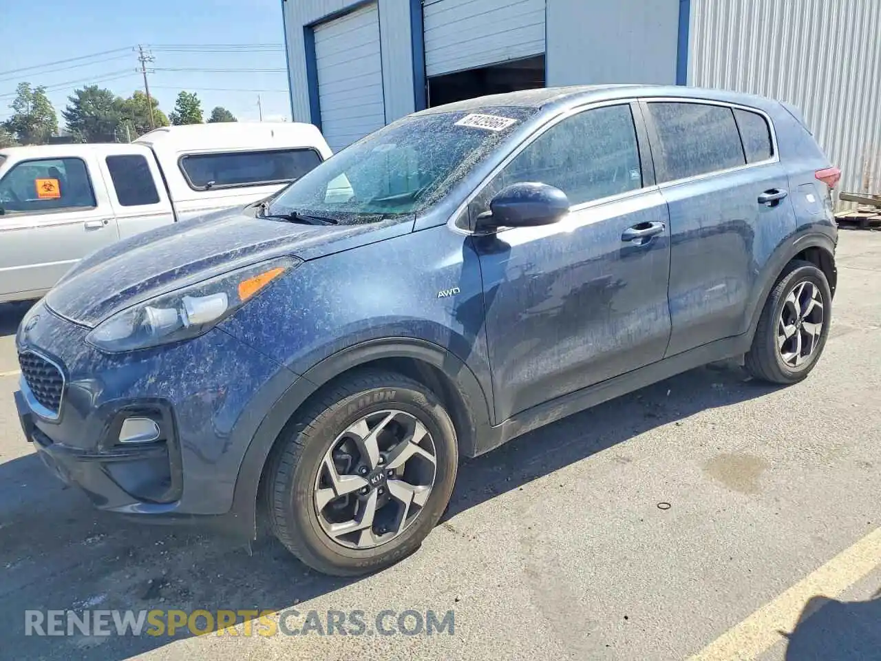 1 Photograph of a damaged car KNDPMCACXM7912905 KIA SPORTAGE 2021