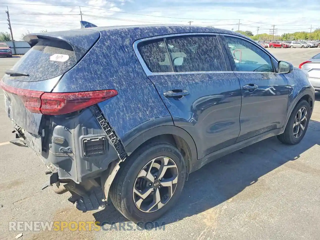 3 Photograph of a damaged car KNDPMCACXM7912905 KIA SPORTAGE 2021