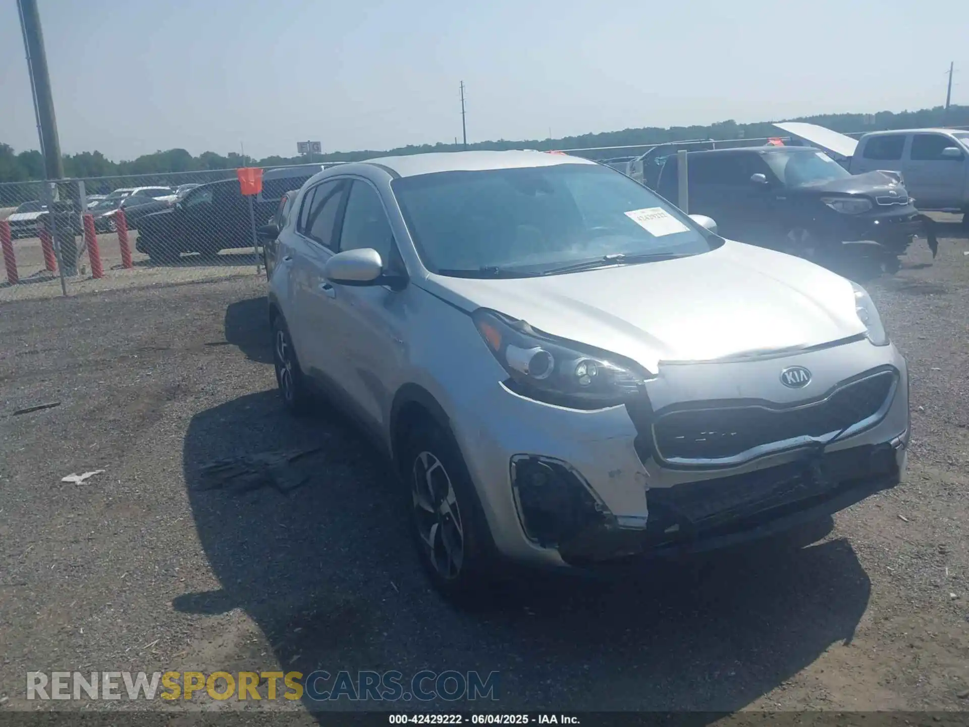1 Photograph of a damaged car KNDPMCACXM7914380 KIA SPORTAGE 2021