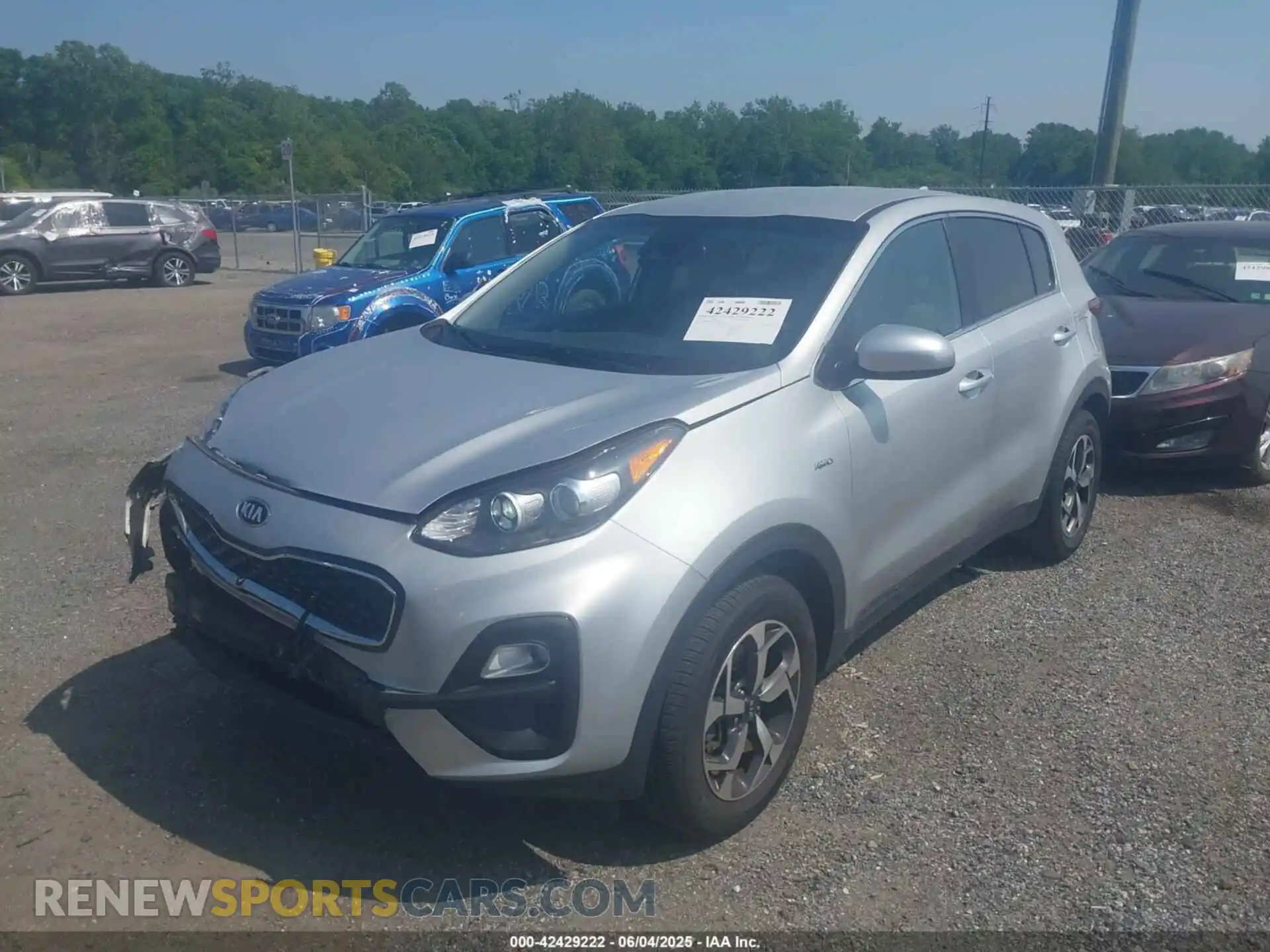 2 Photograph of a damaged car KNDPMCACXM7914380 KIA SPORTAGE 2021