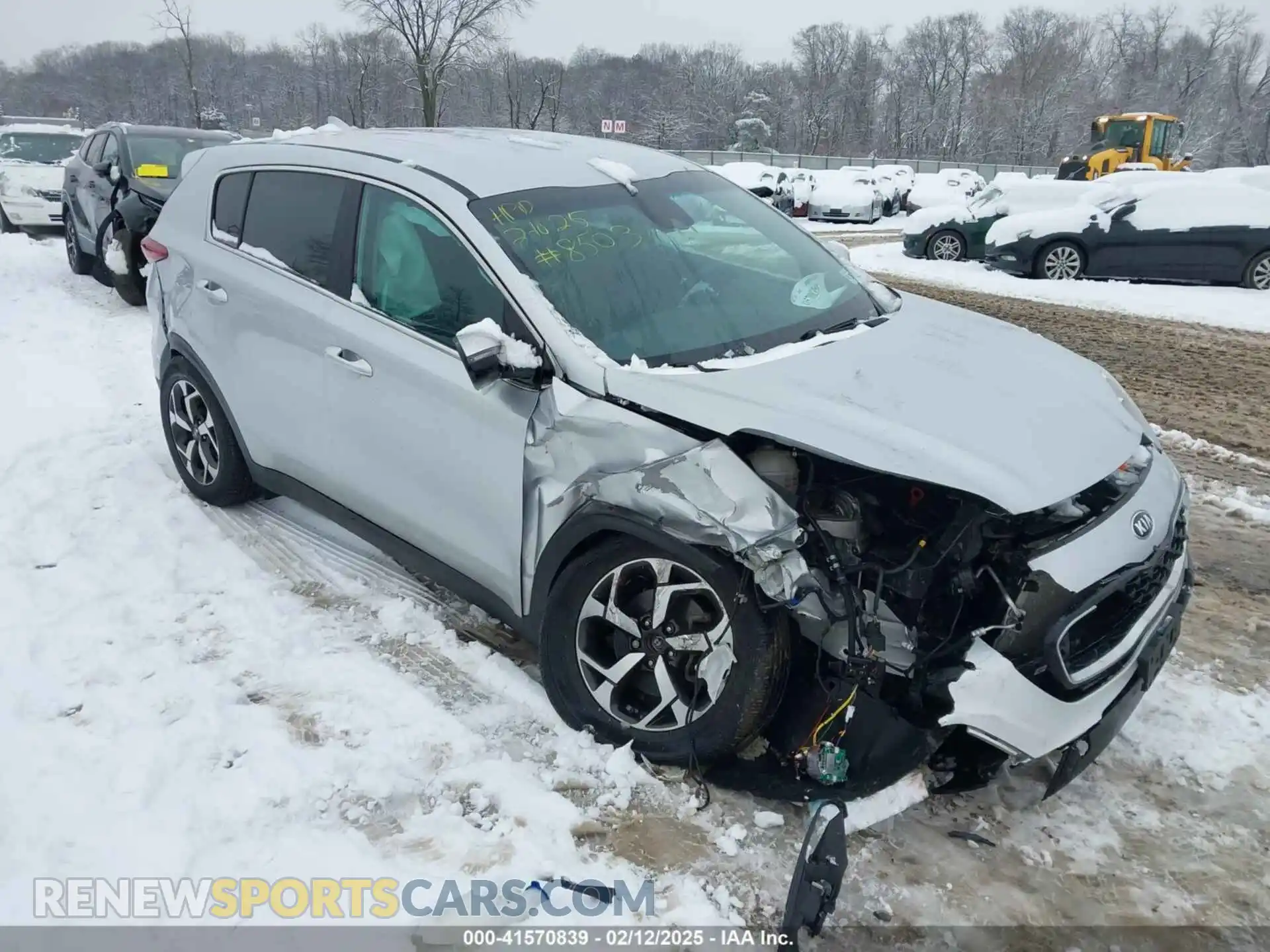 1 Photograph of a damaged car KNDPMCACXM7918042 KIA SPORTAGE 2021