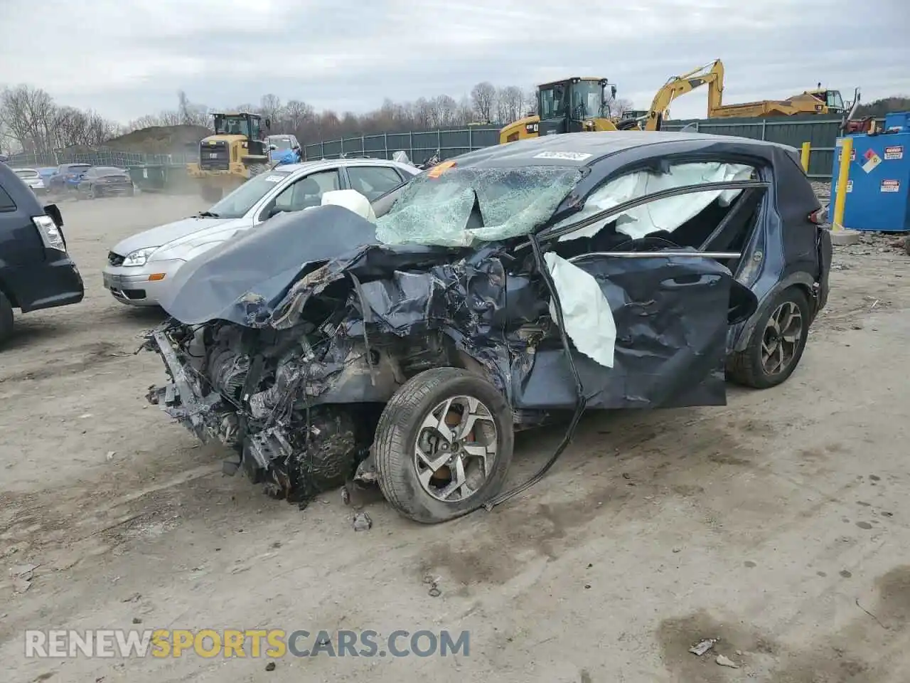 1 Photograph of a damaged car KNDPMCACXM7931244 KIA SPORTAGE 2021