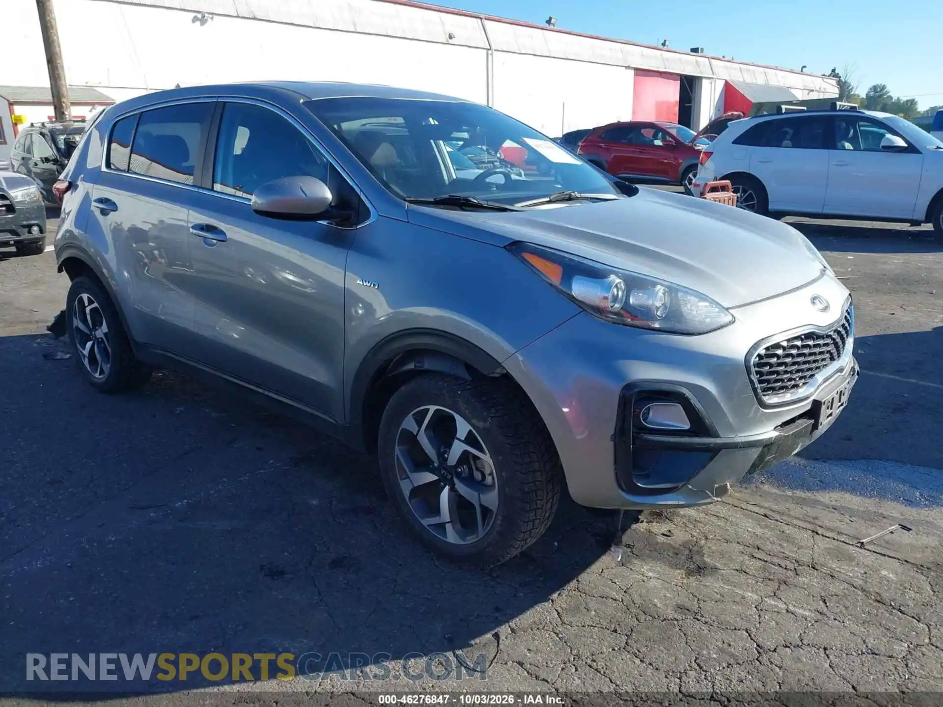 1 Photograph of a damaged car KNDPMCACXM7934287 KIA SPORTAGE 2021