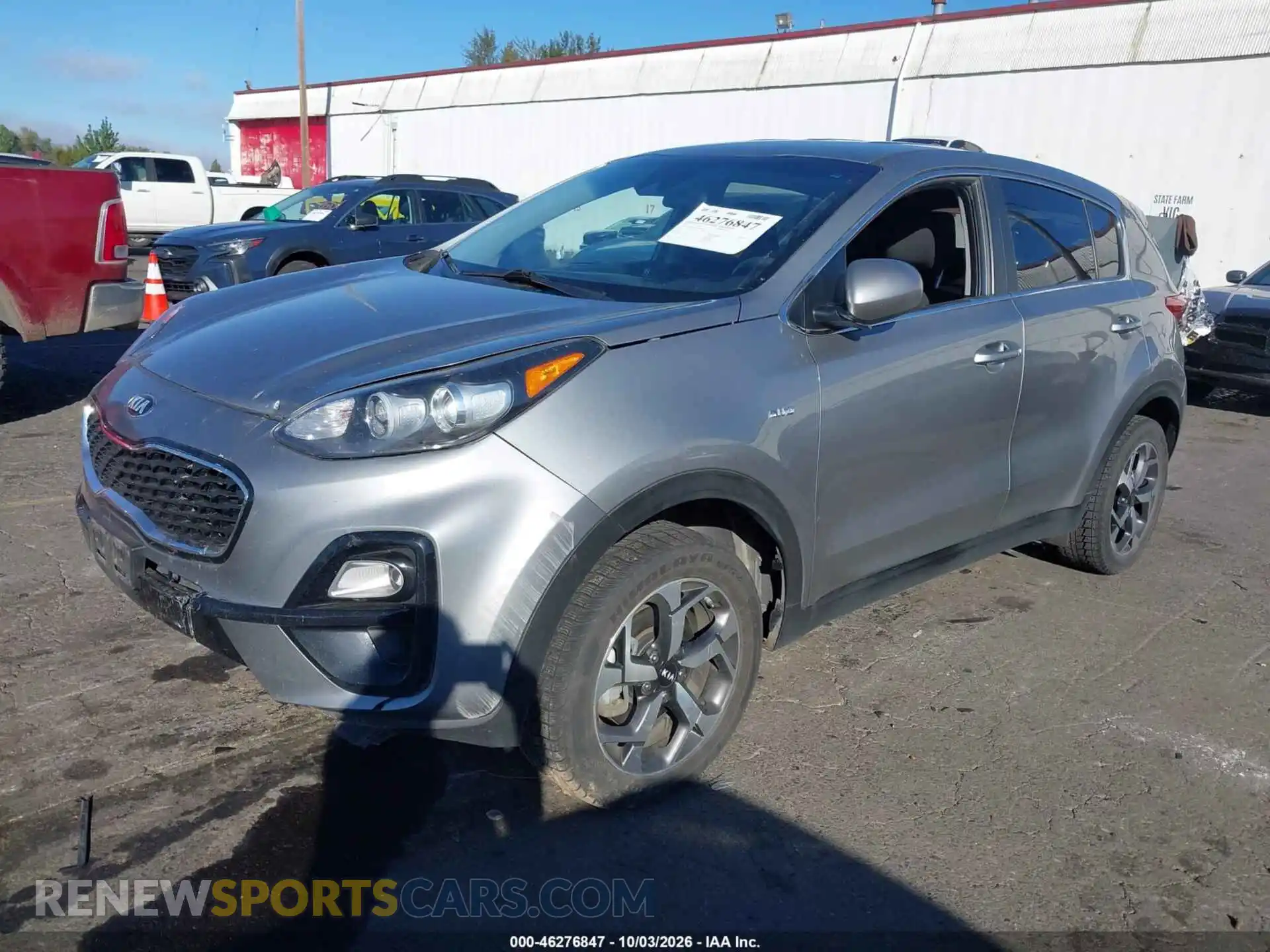2 Photograph of a damaged car KNDPMCACXM7934287 KIA SPORTAGE 2021