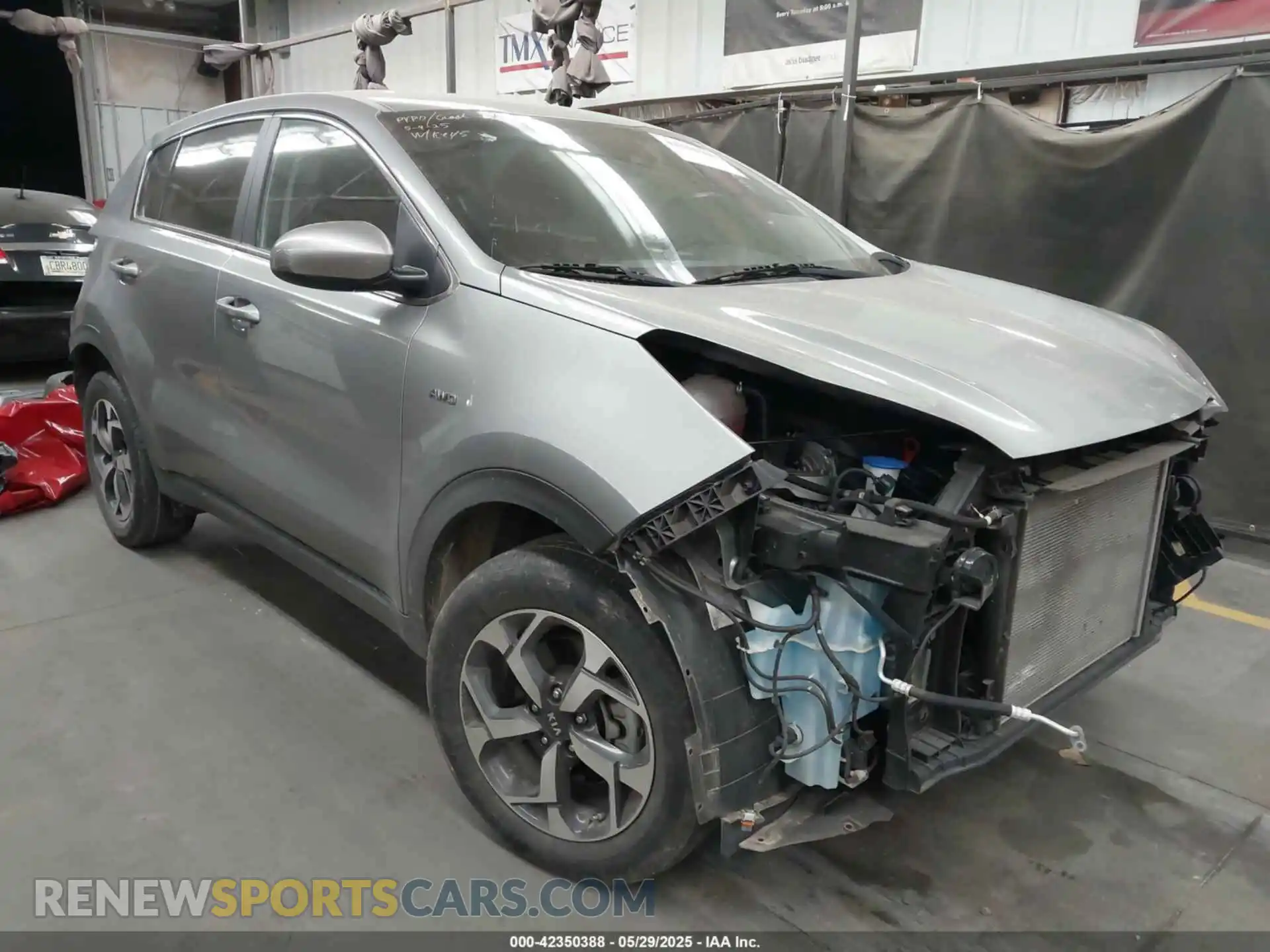 1 fotografías del automóvil dañado KNDPMCACXM7938632 KIA SPORTAGE 2021