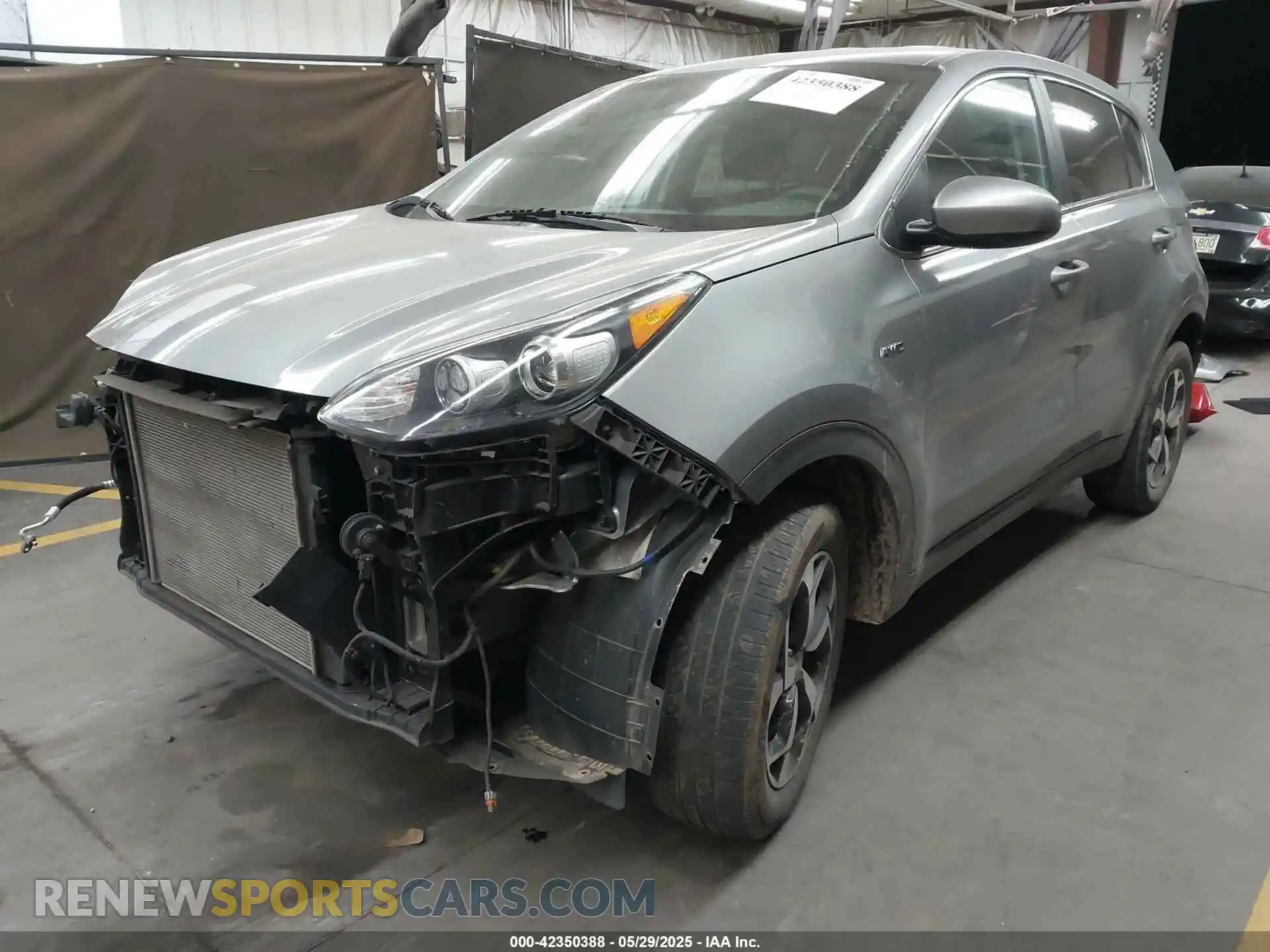 2 fotografías del automóvil dañado KNDPMCACXM7938632 KIA SPORTAGE 2021